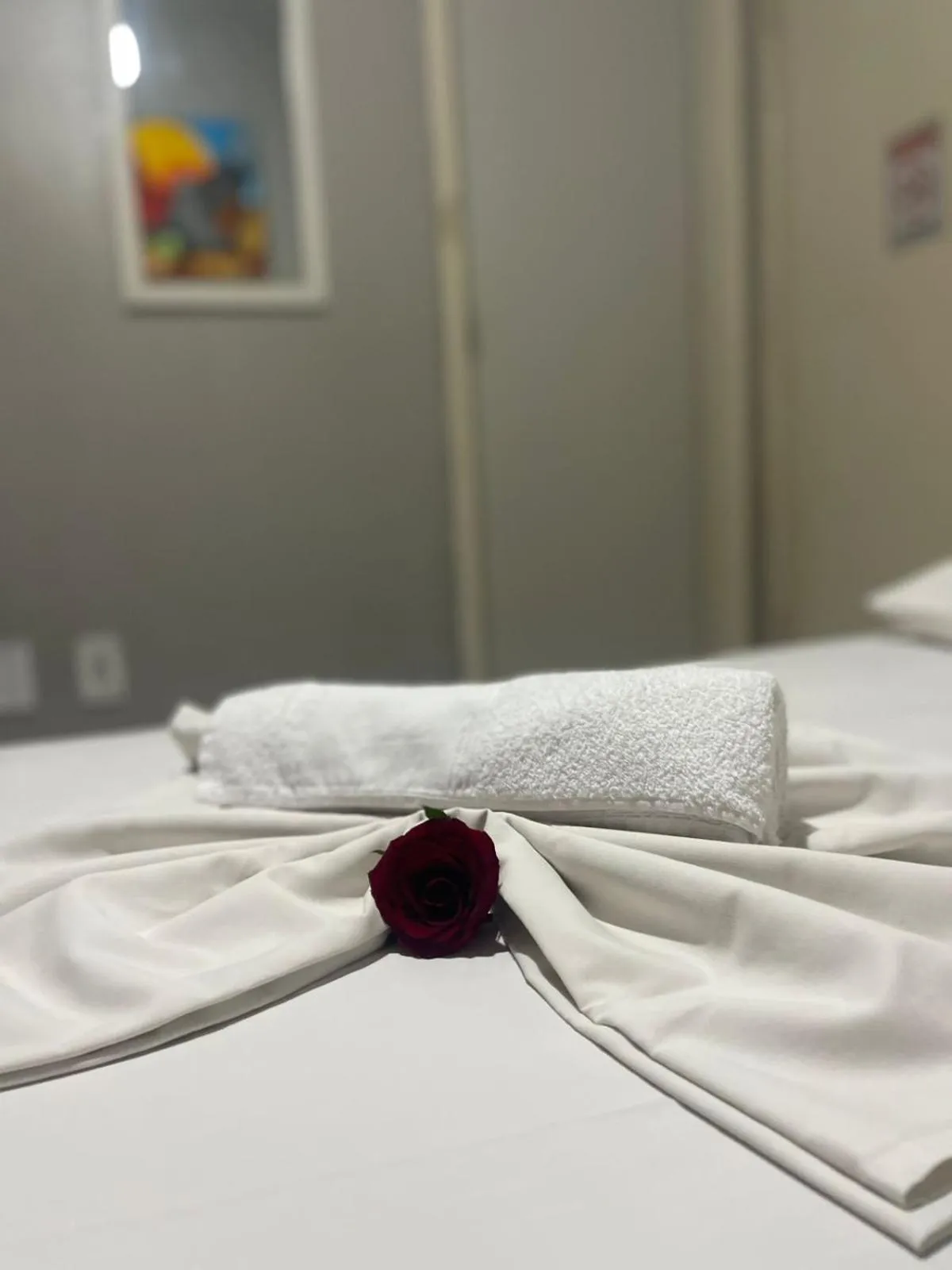 Bedroom, Bed in Pousada Nascer do Sol