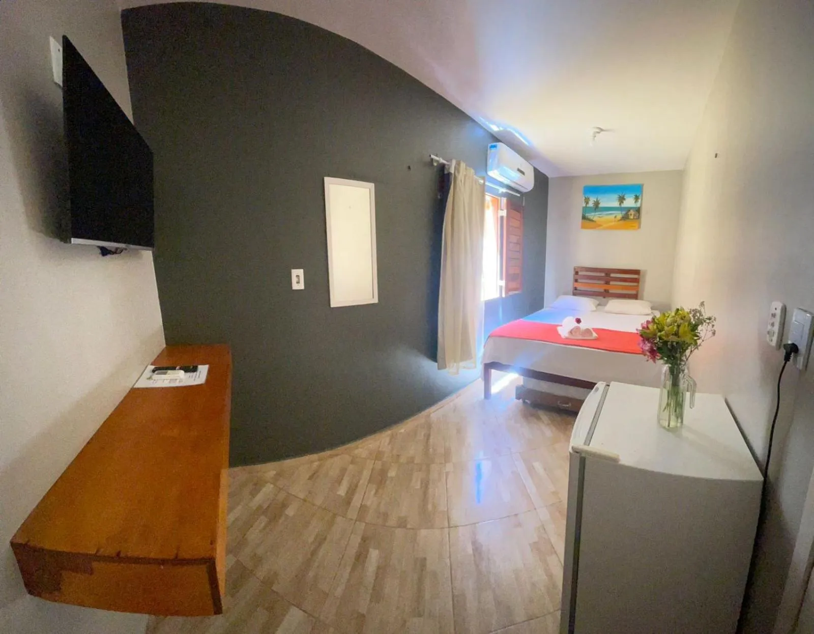 Bedroom, Bed in Pousada Nascer do Sol