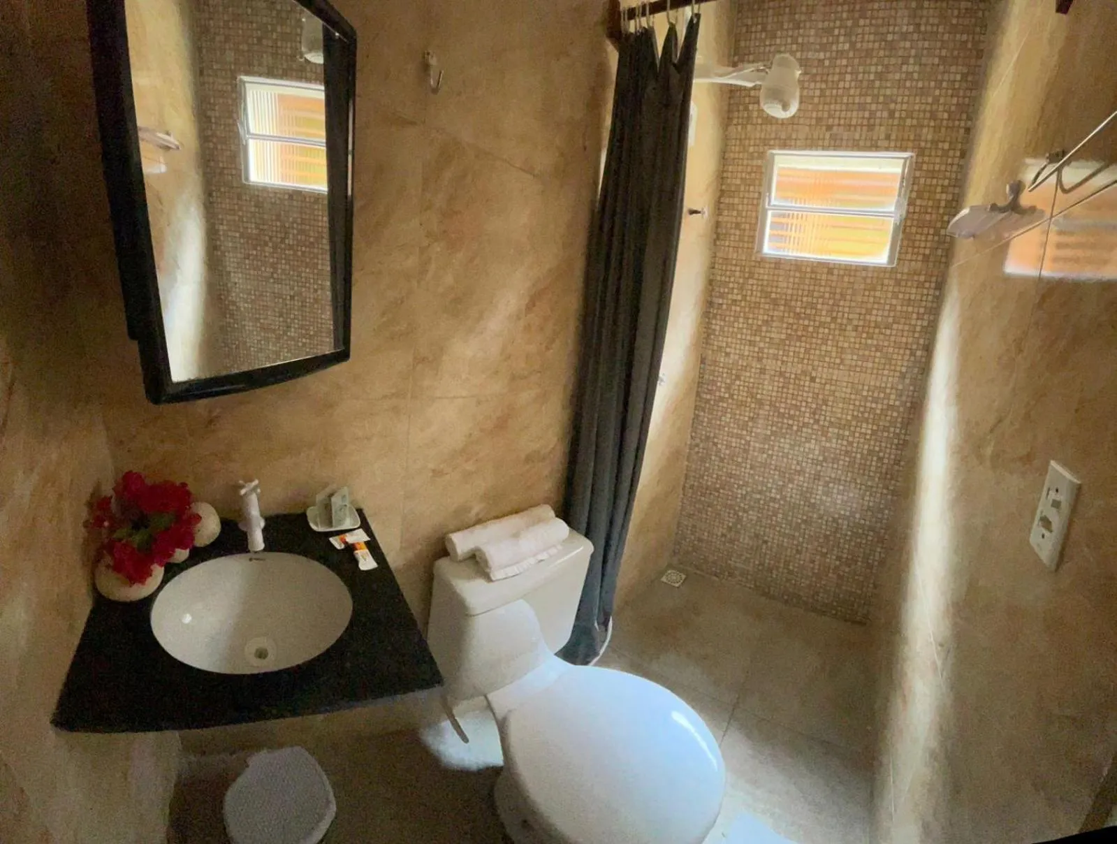 Bathroom in Pousada Nascer do Sol