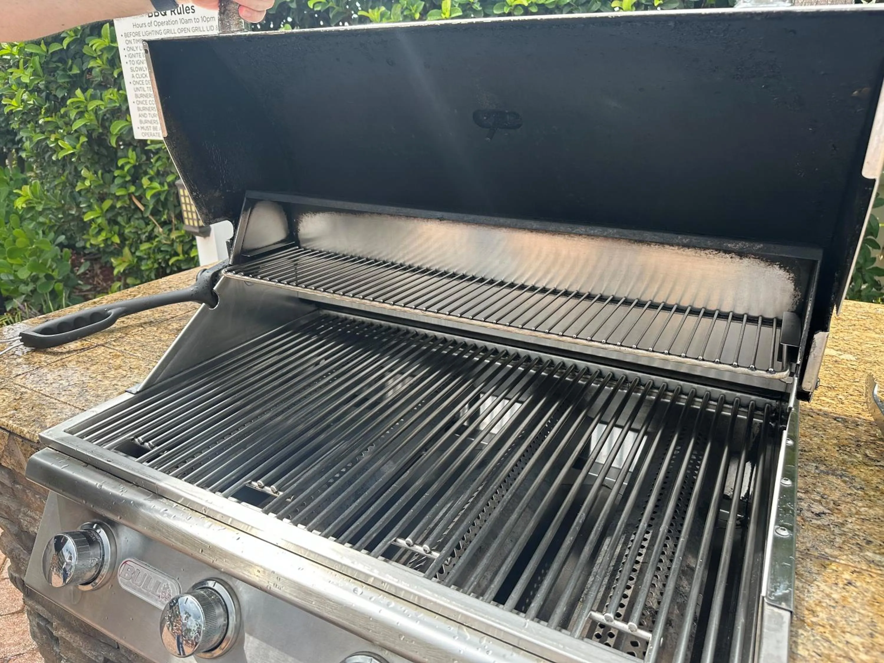 BBQ facilities in Bluegreen Vacations Orlando's Sunshine Resort