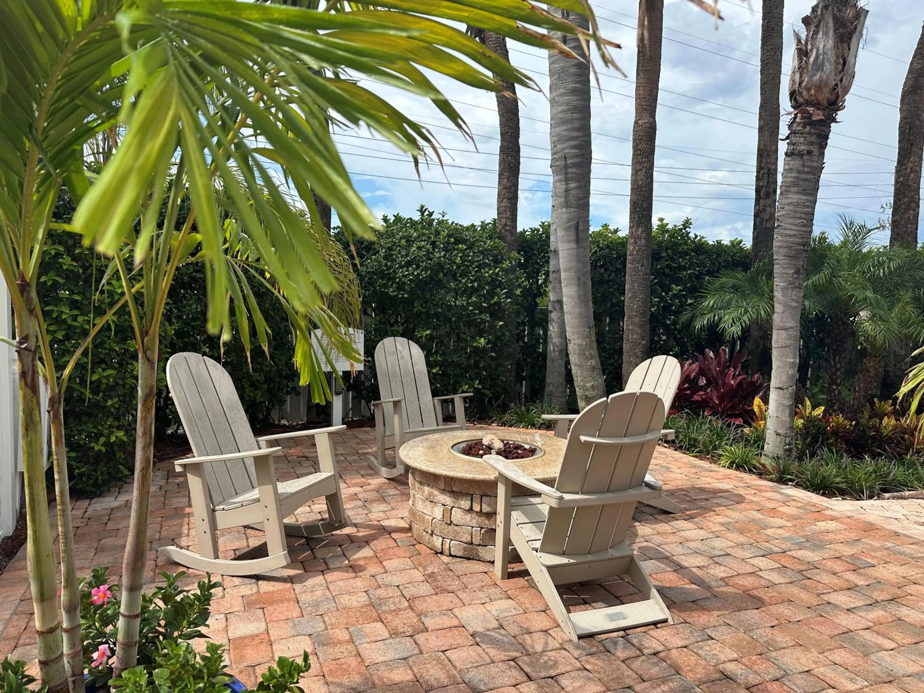 fireplace in Bluegreen Vacations Orlando's Sunshine Resort