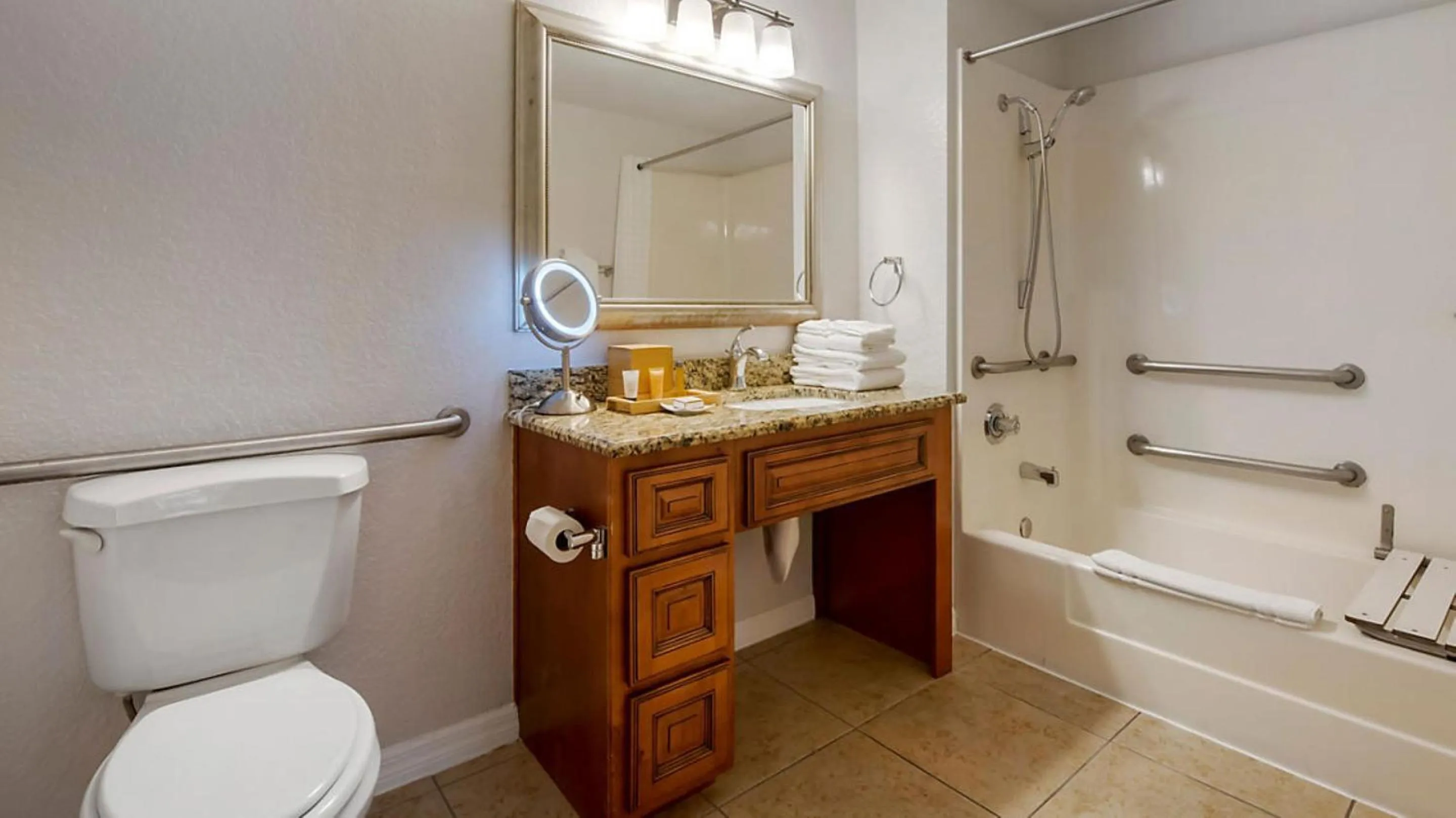 Bathroom in Bluegreen Vacations Orlando's Sunshine Resort