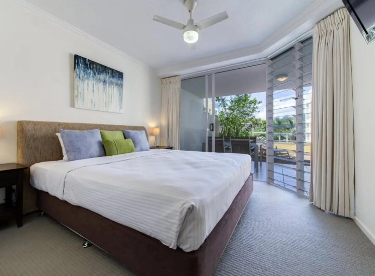 Bedroom, Bed in Seachange Coolum Beach