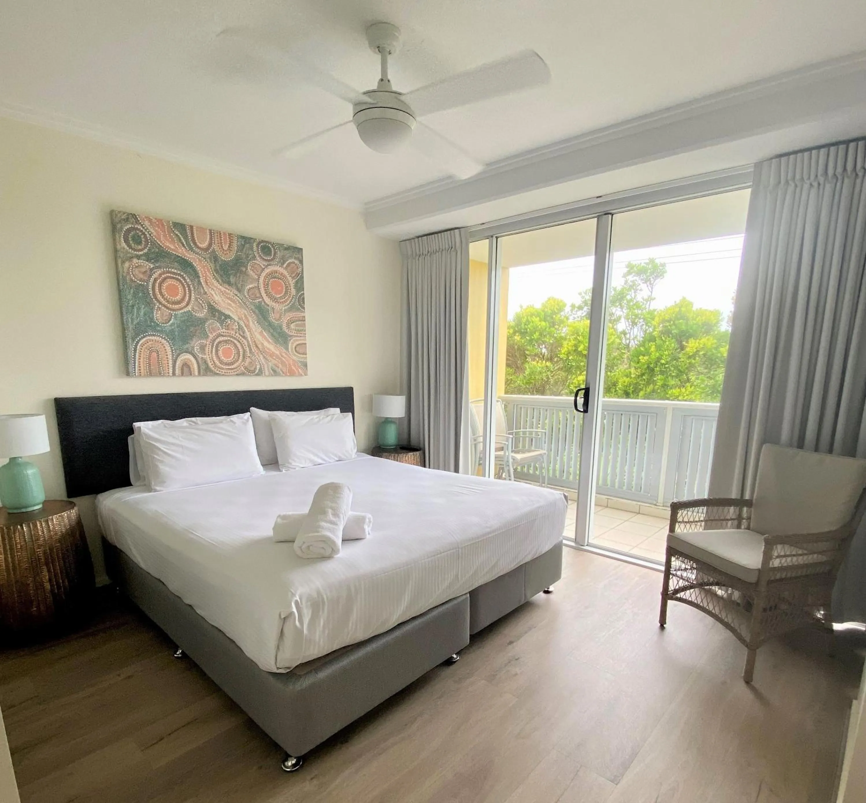 Bedroom, Bed in Seachange Coolum Beach