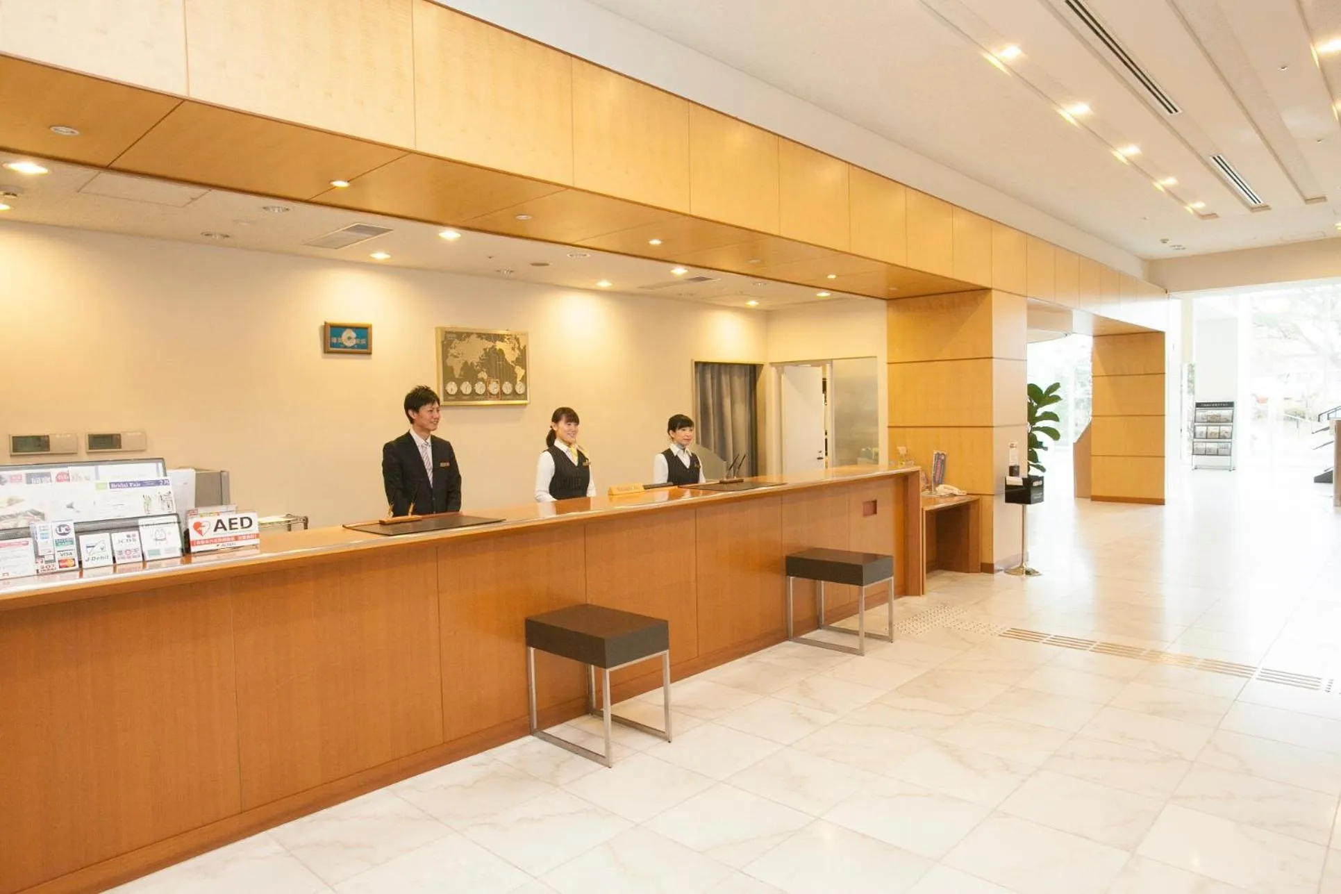 Lobby or reception in Hotel Mielparque Kumamoto