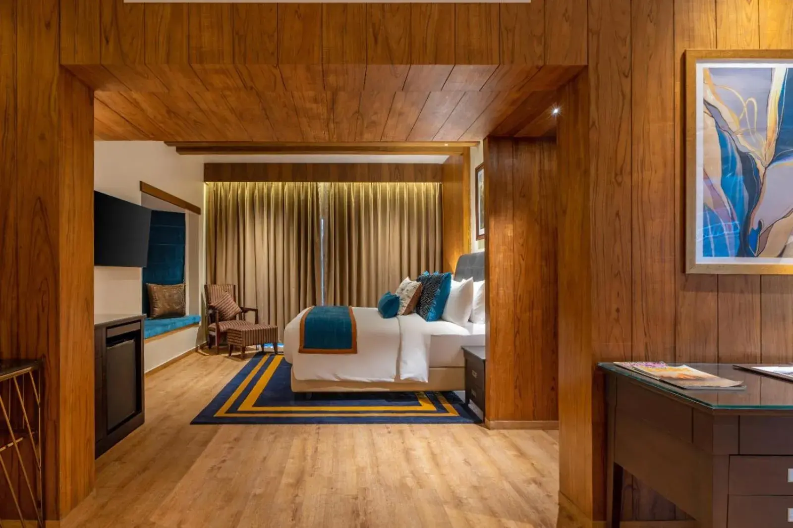 Bedroom, Bed in Moksha Himalaya Spa Resort Bedroom, Bed in Moksha Himalaya Spa Resort