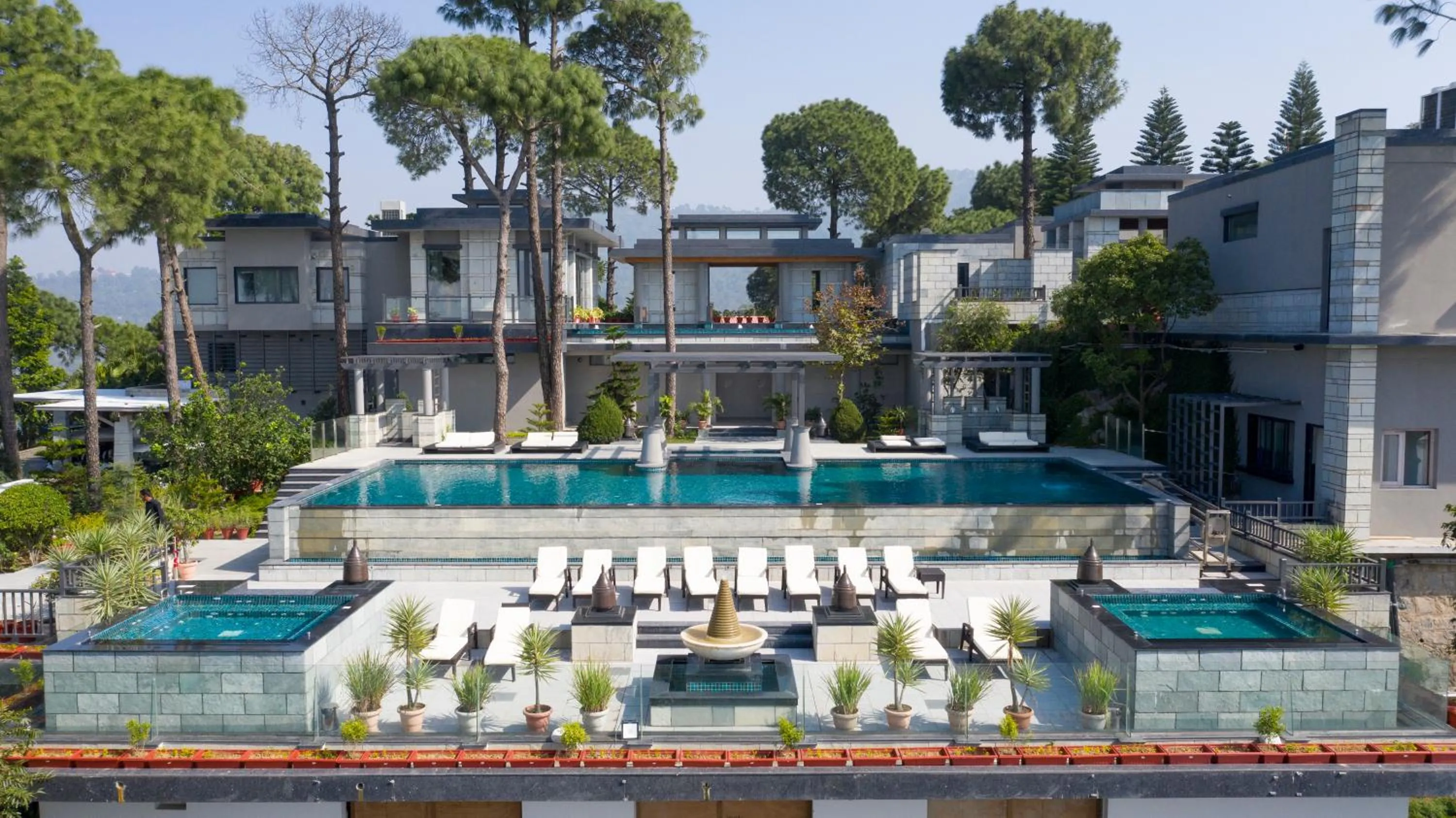 Property building in Moksha Himalaya Spa Resort