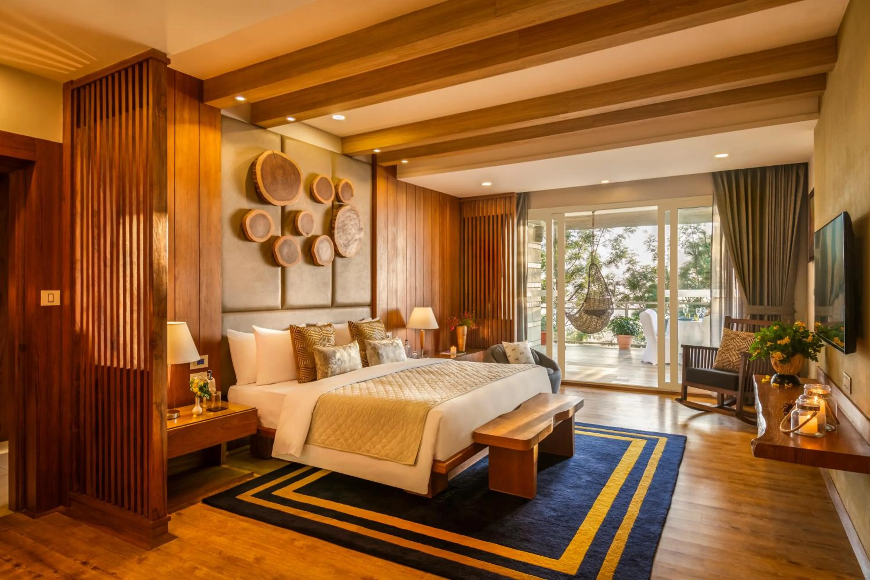 Bedroom, Bed in Moksha Himalaya Spa Resort