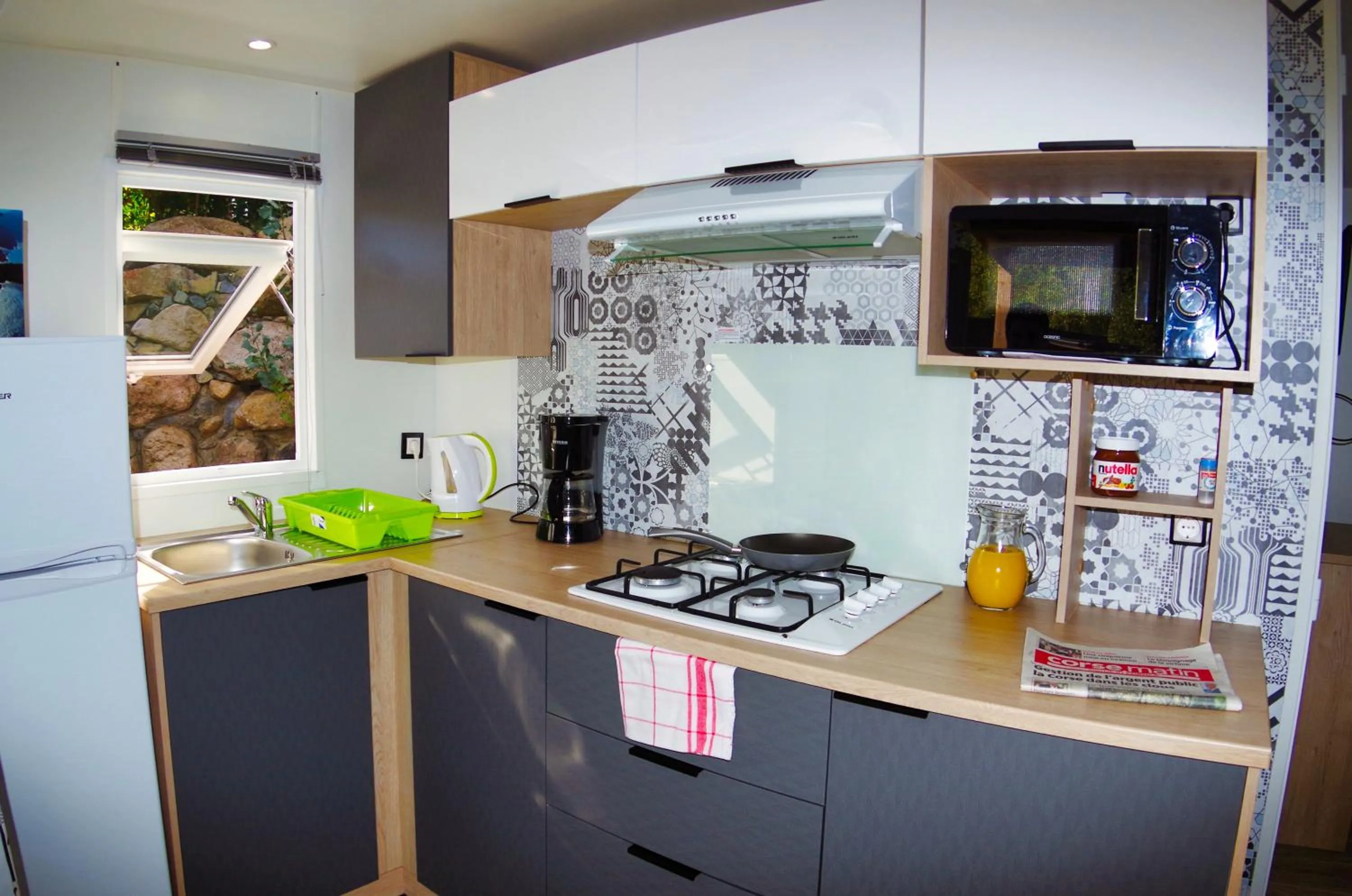 Kitchen or kitchenette in Funtana a l'Ora