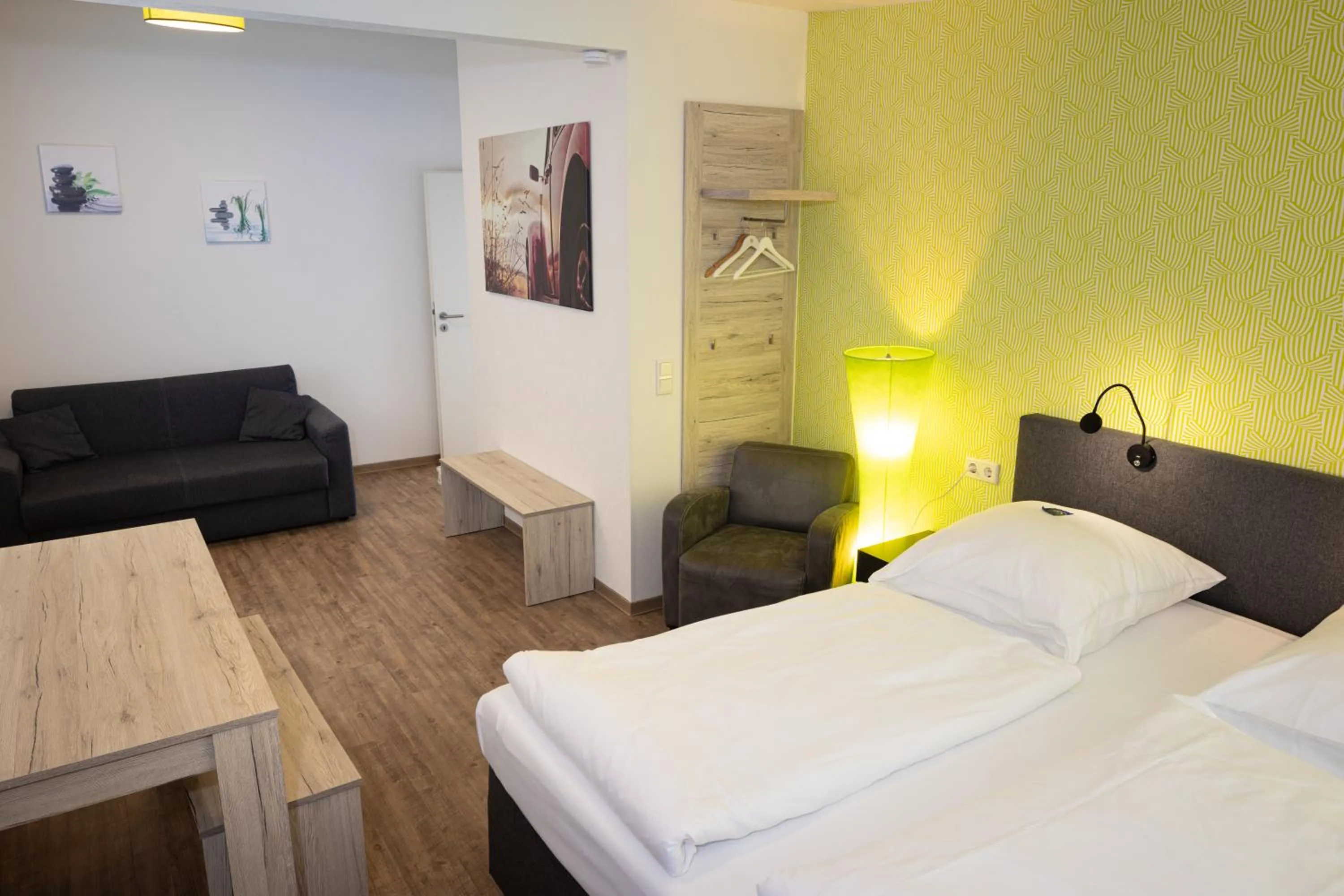 Bed in Appartmentanlage/Ferienhaus Handewitt