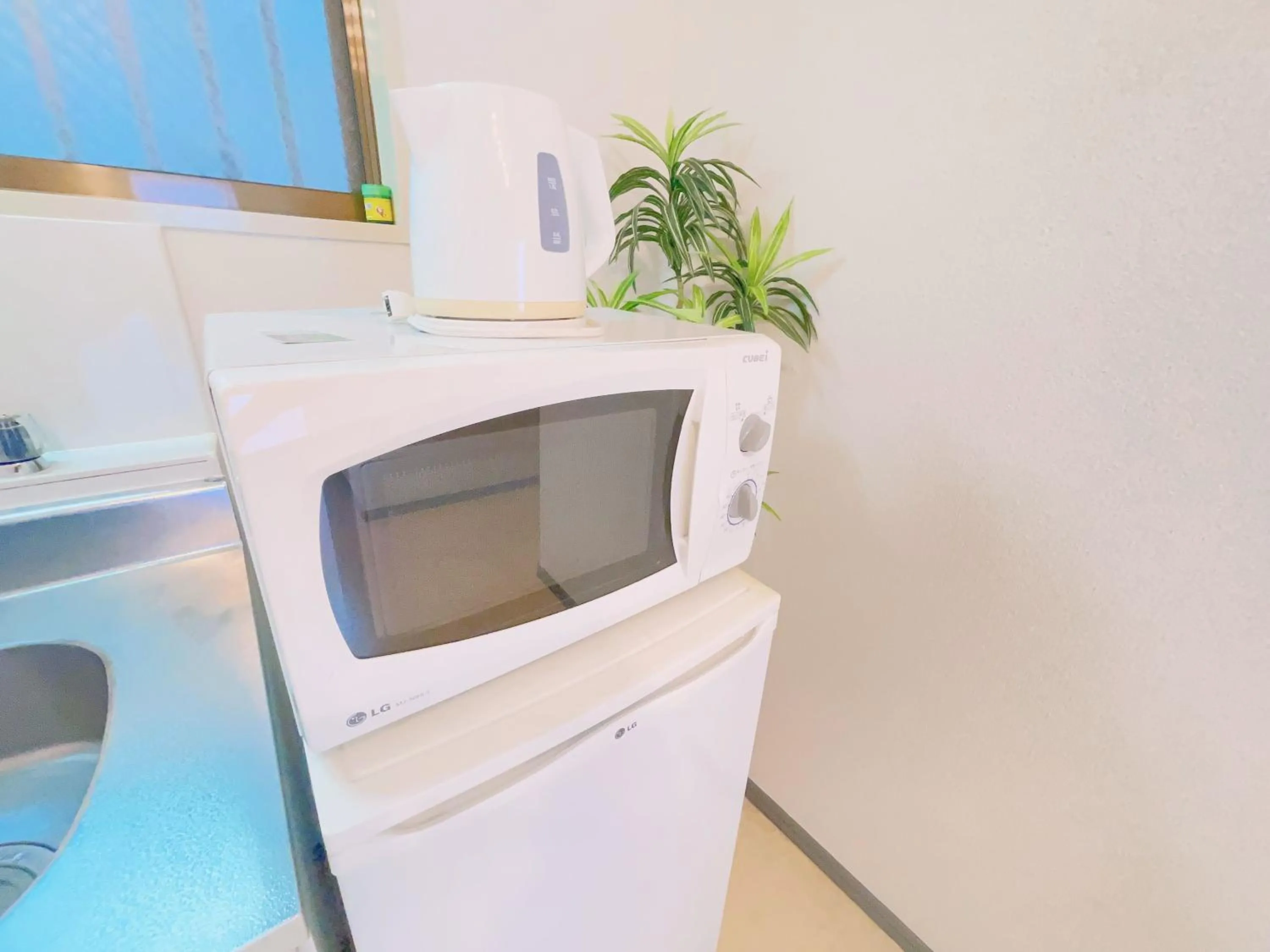 Kitchen or kitchenette in Chang Tee Hotel Ikebukuro