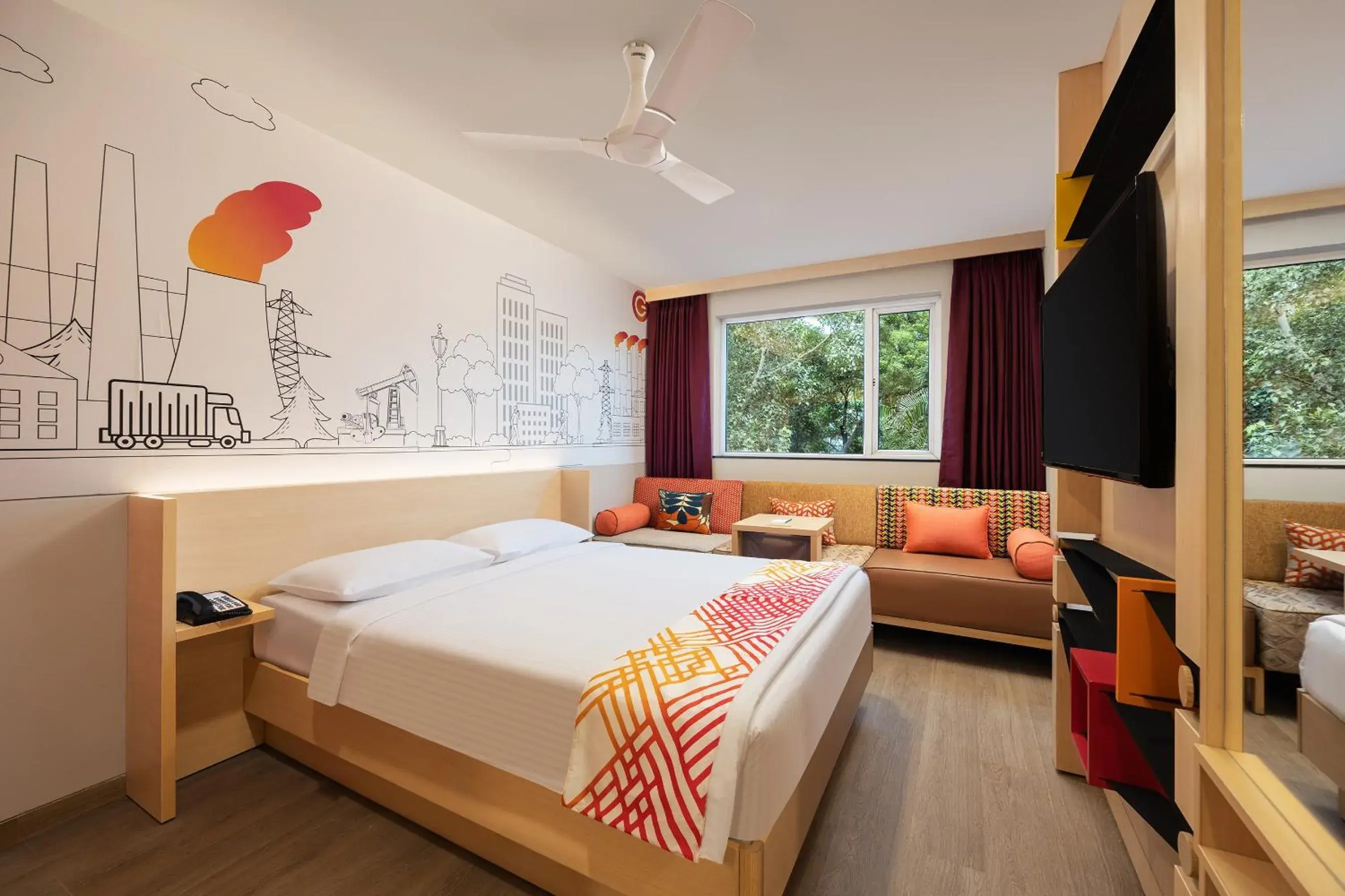 Bedroom, Bed in Ginger Jamshedpur Bedroom, Bed in Ginger Jamshedpur