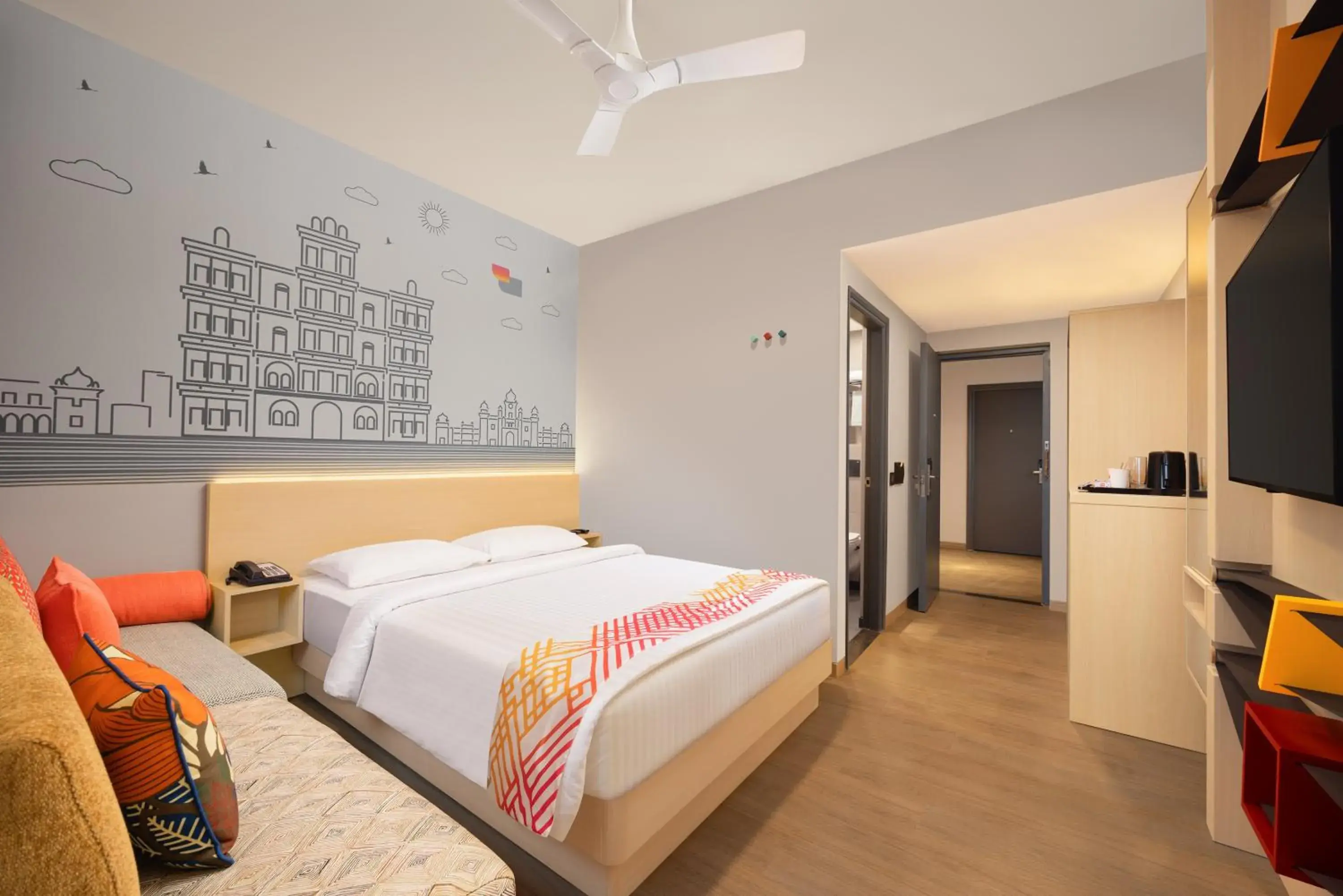 Bed in Ginger Indore Bed in Ginger Indore