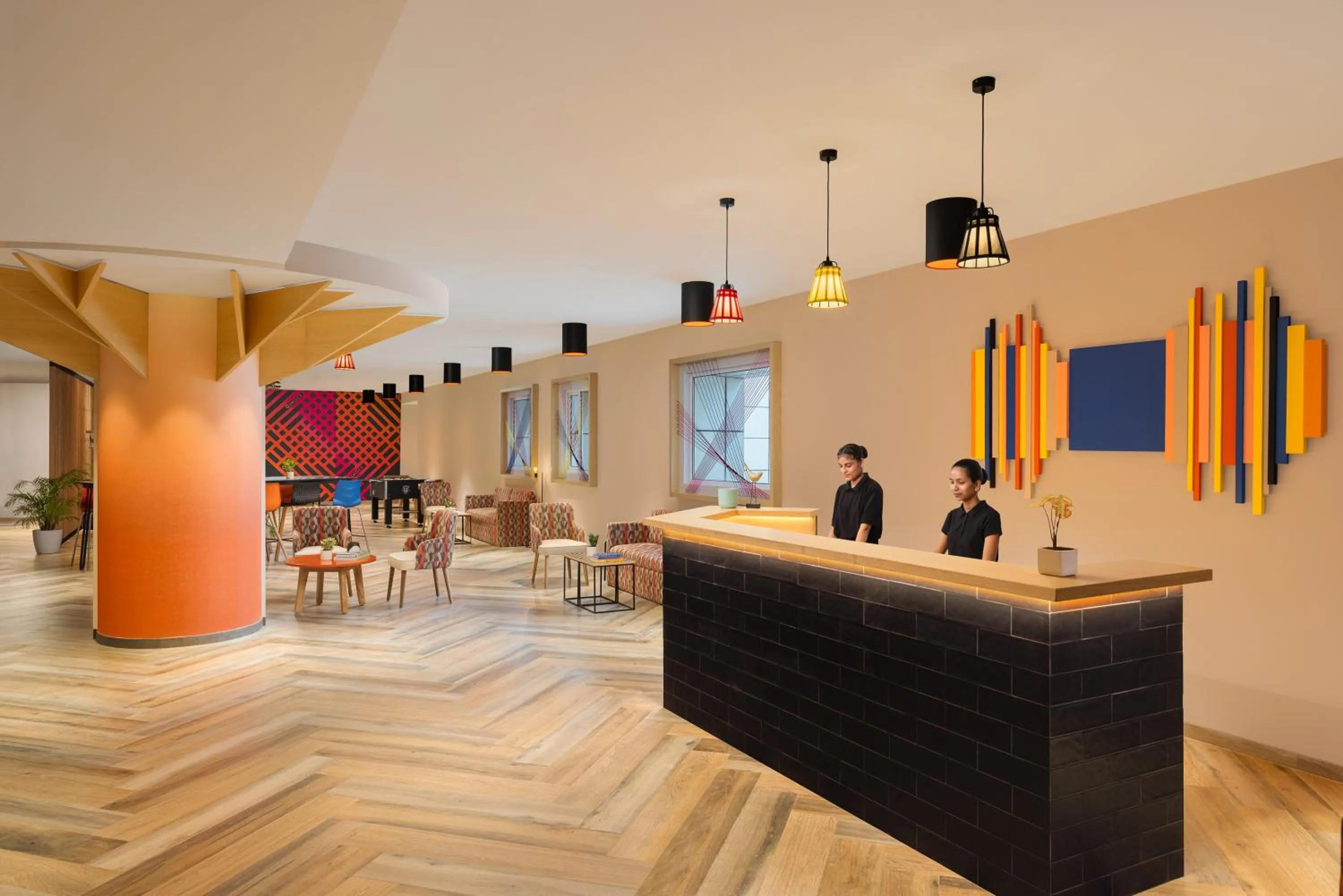 Lobby or reception in Ginger Indore