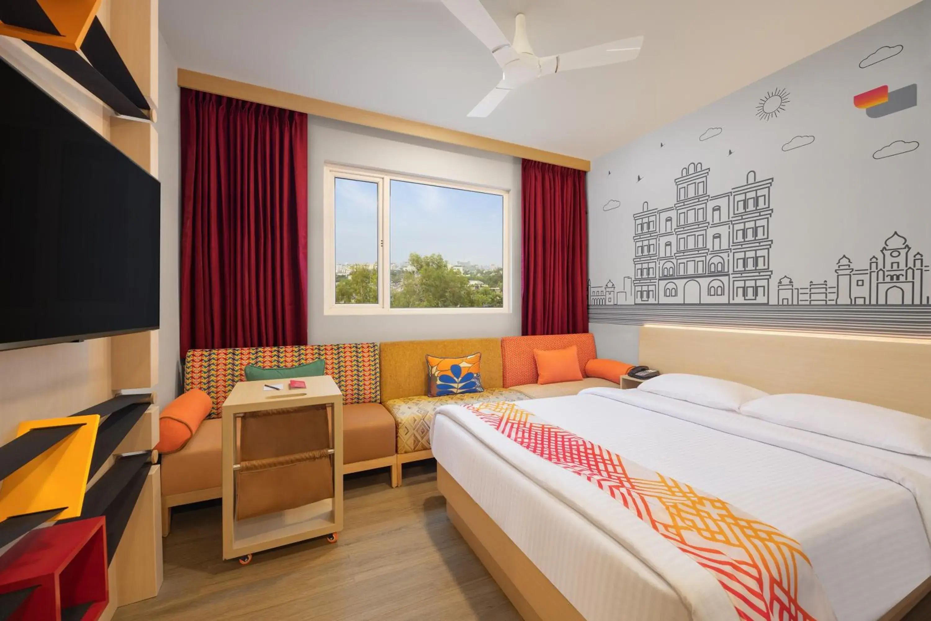 Bed in Ginger Indore Bed in Ginger Indore