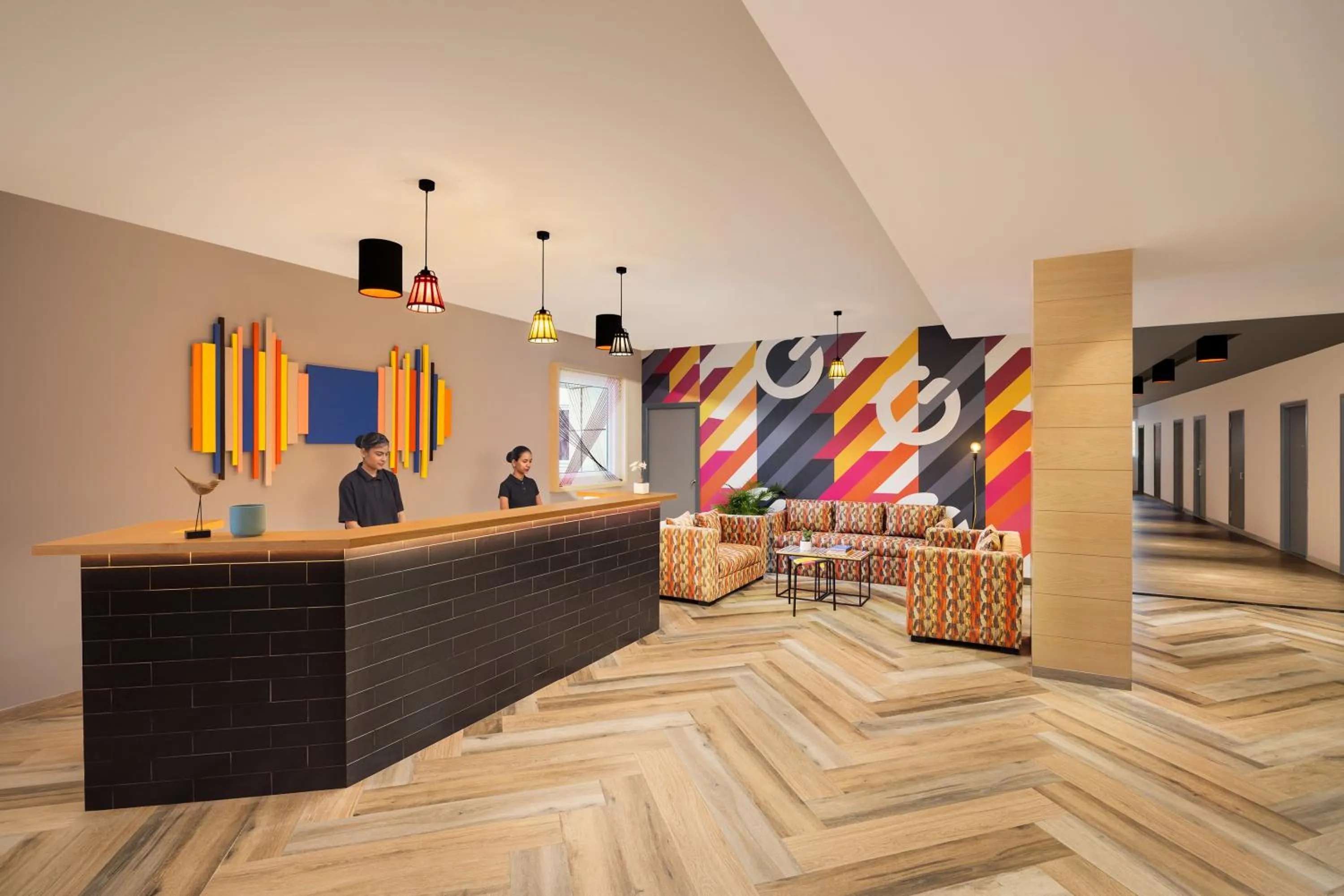 Lobby or reception in Ginger Indore