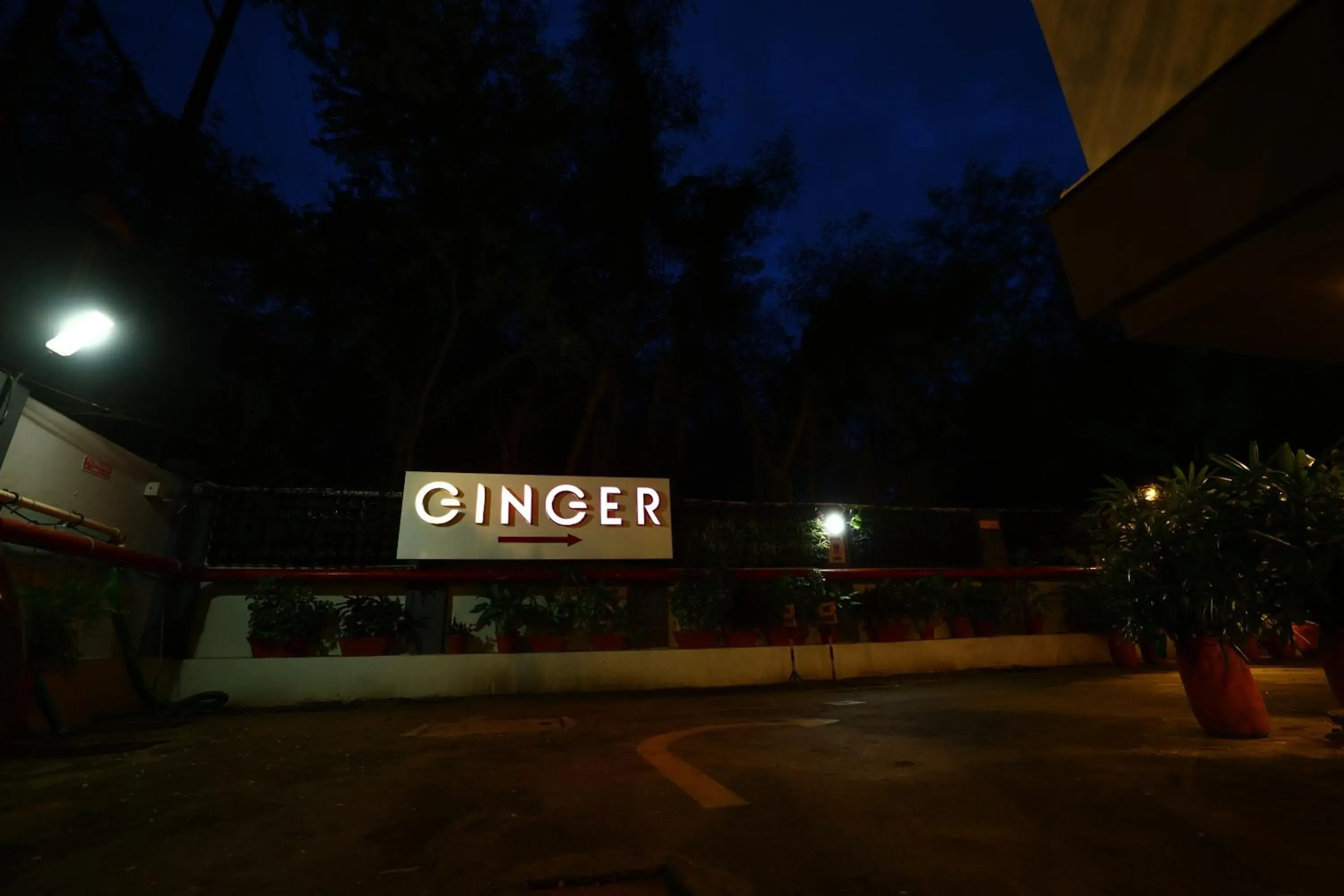 Facade/entrance in Ginger Indore Facade/entrance in Ginger Indore
