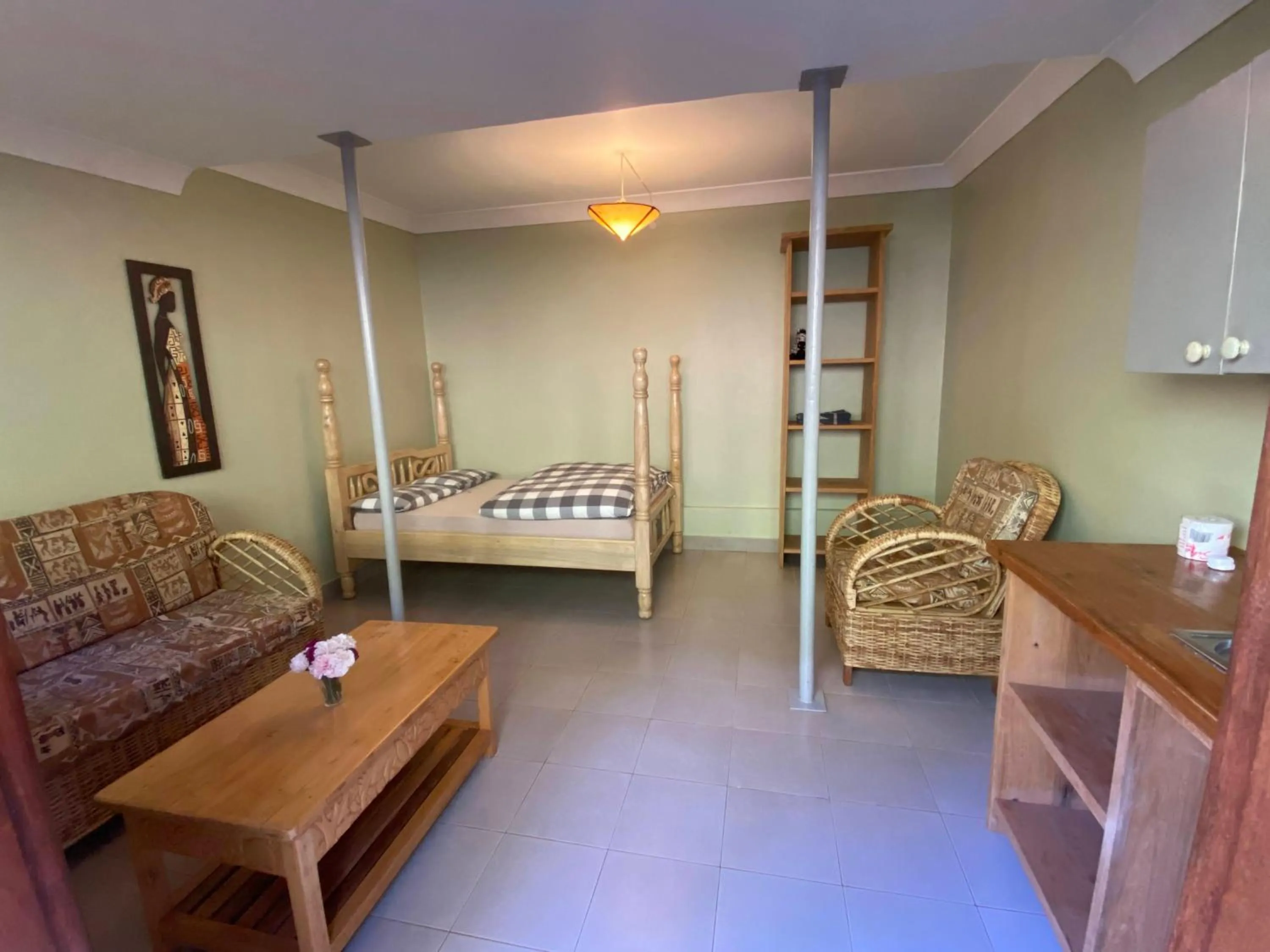 Bed in Banda Lodge