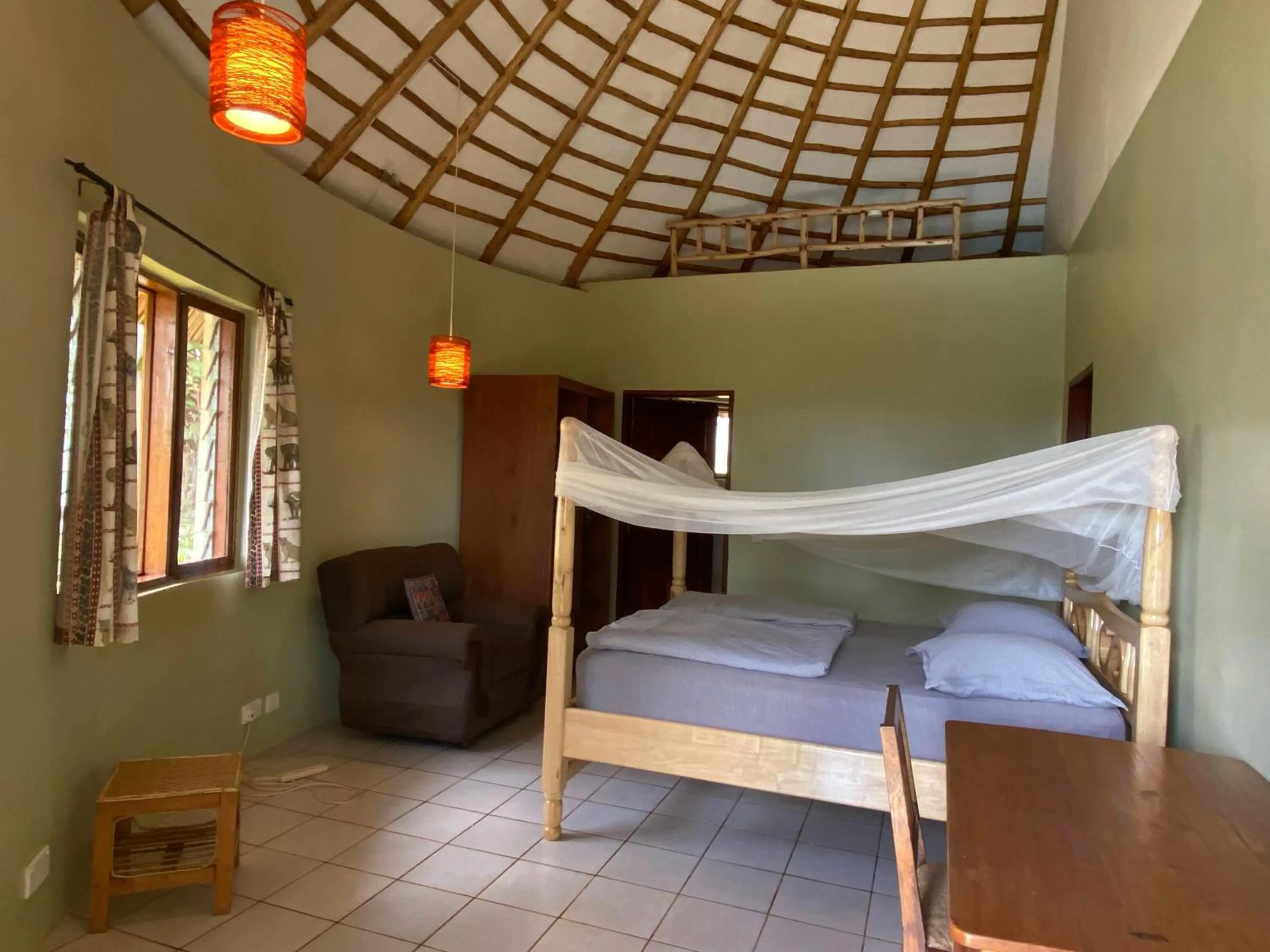 Bed in Banda Lodge
