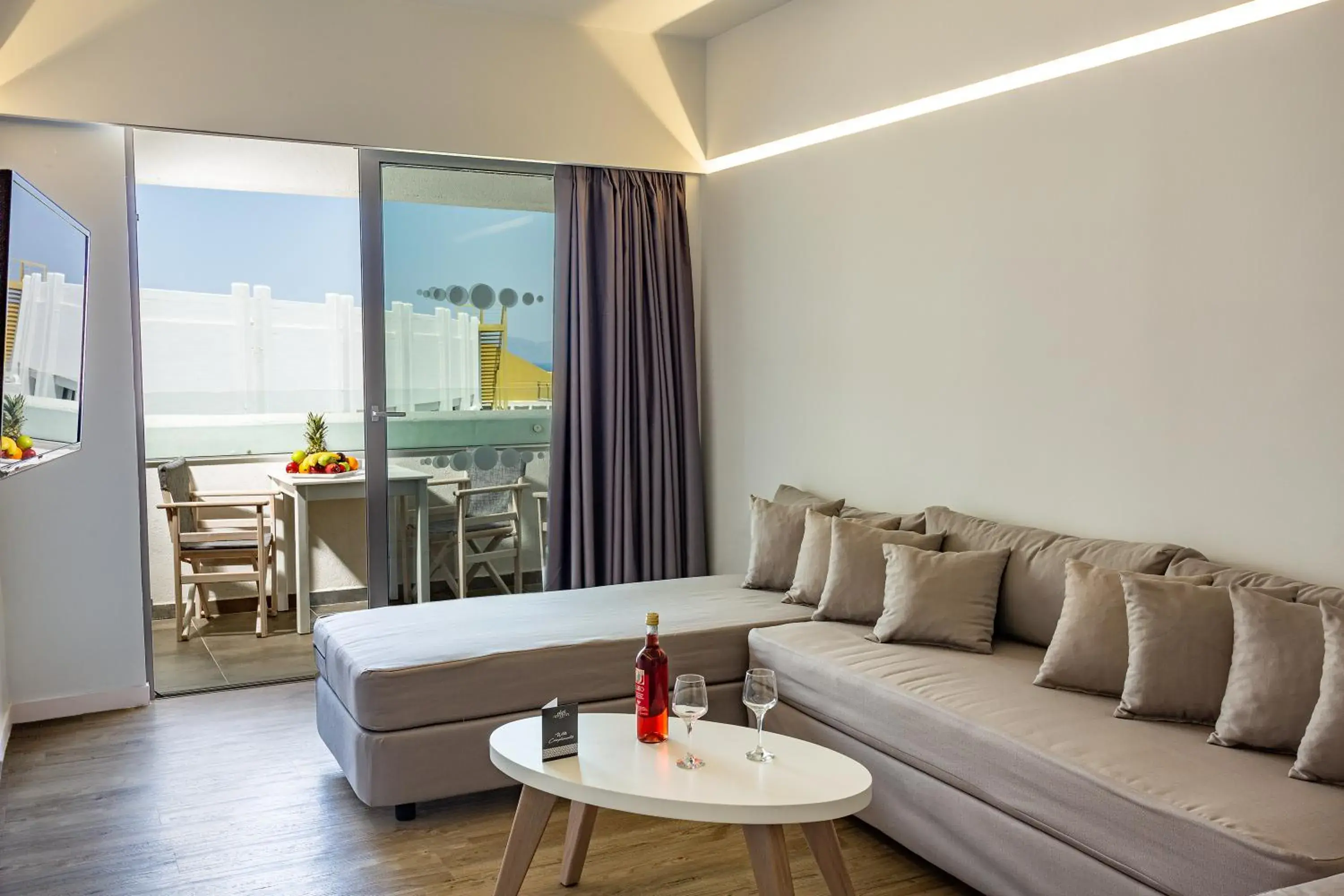 Landmark view in Akti Imperial Deluxe Resort & Spa Dolce by Wyndham Landmark view in Akti Imperial Deluxe Resort & Spa Dolce by Wyndham