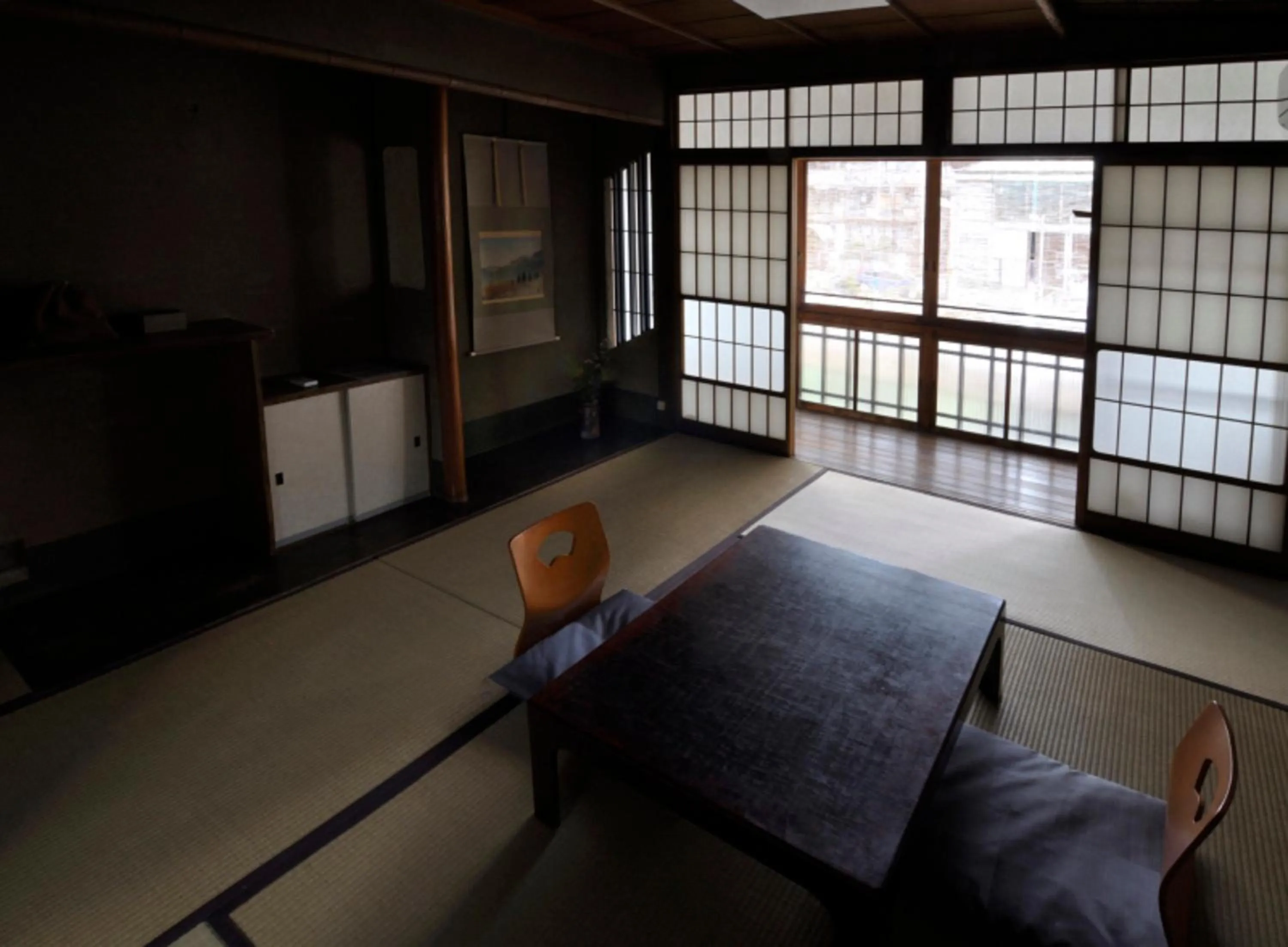 Photo of the whole room in IZUYASU Traditional Kyoto Inn serving Kyoto cuisine