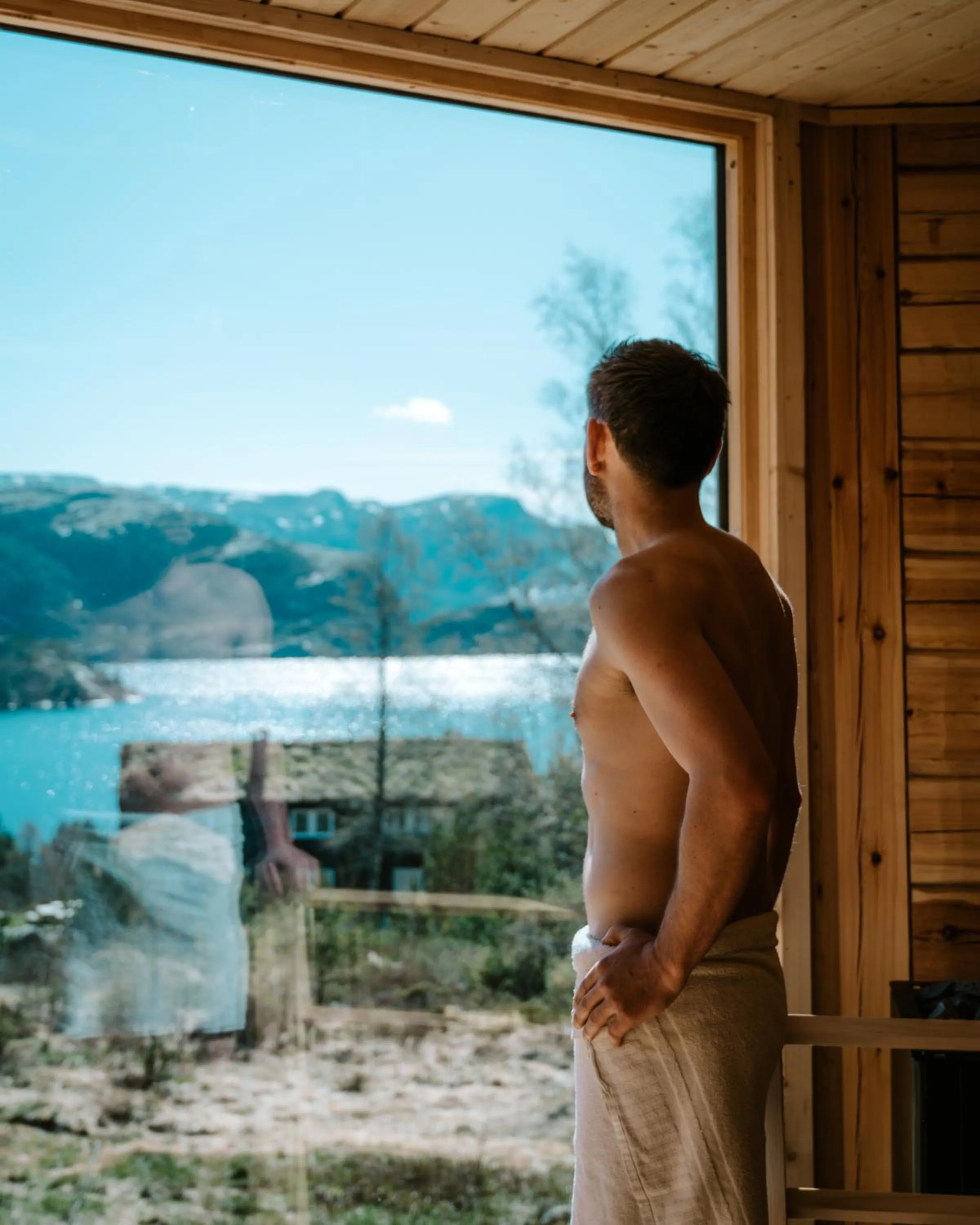 Sauna in Preikestolen Hotel & BaseCamp