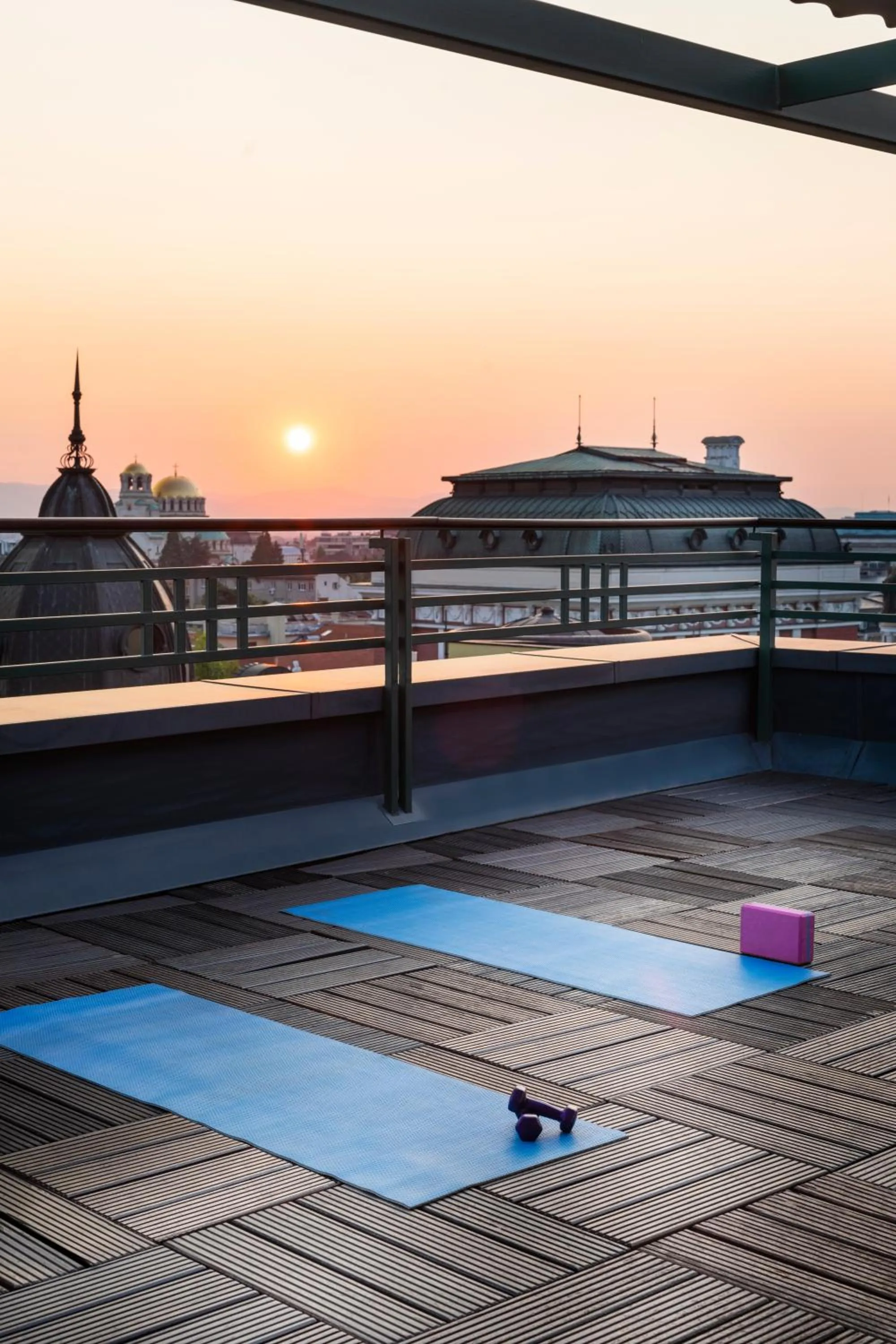 Balcony/Terrace in Grand Hotel Sofia