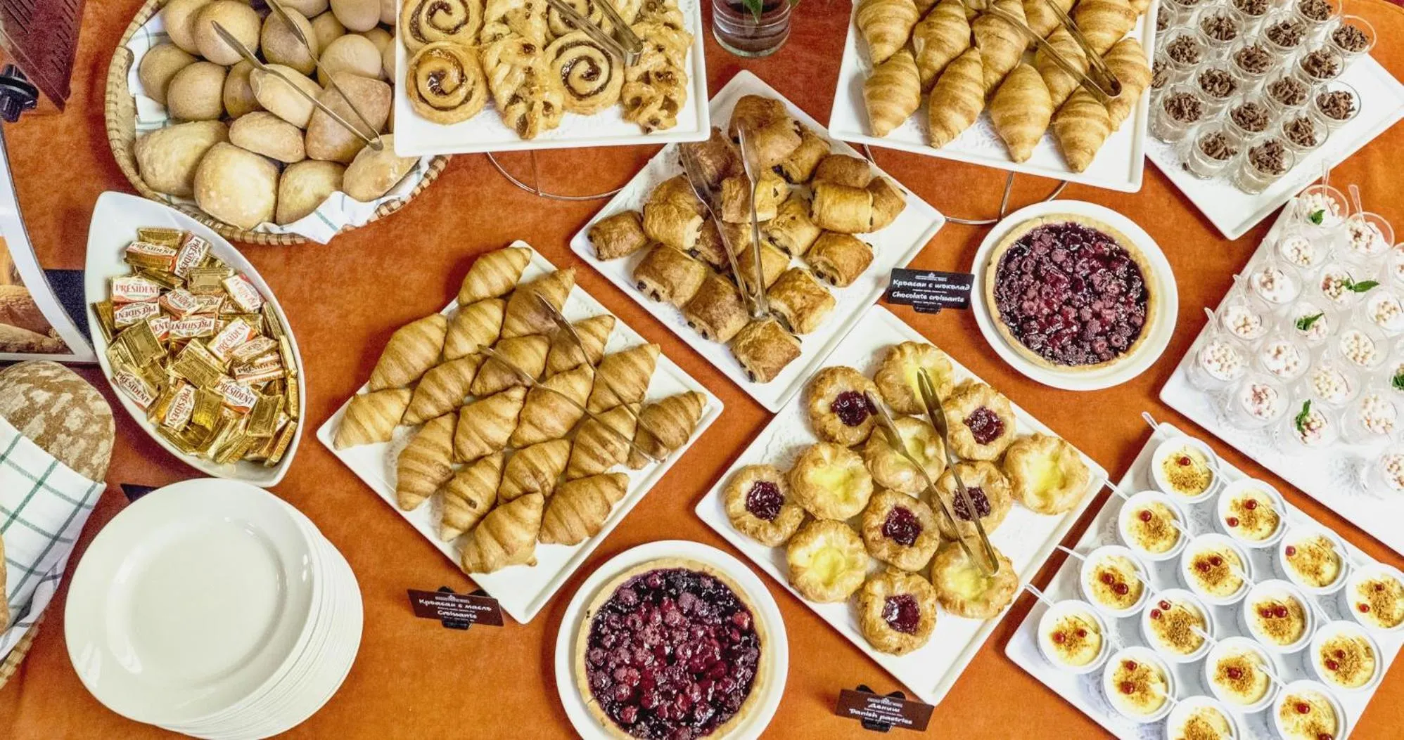 Food and drinks in Grand Hotel Sofia