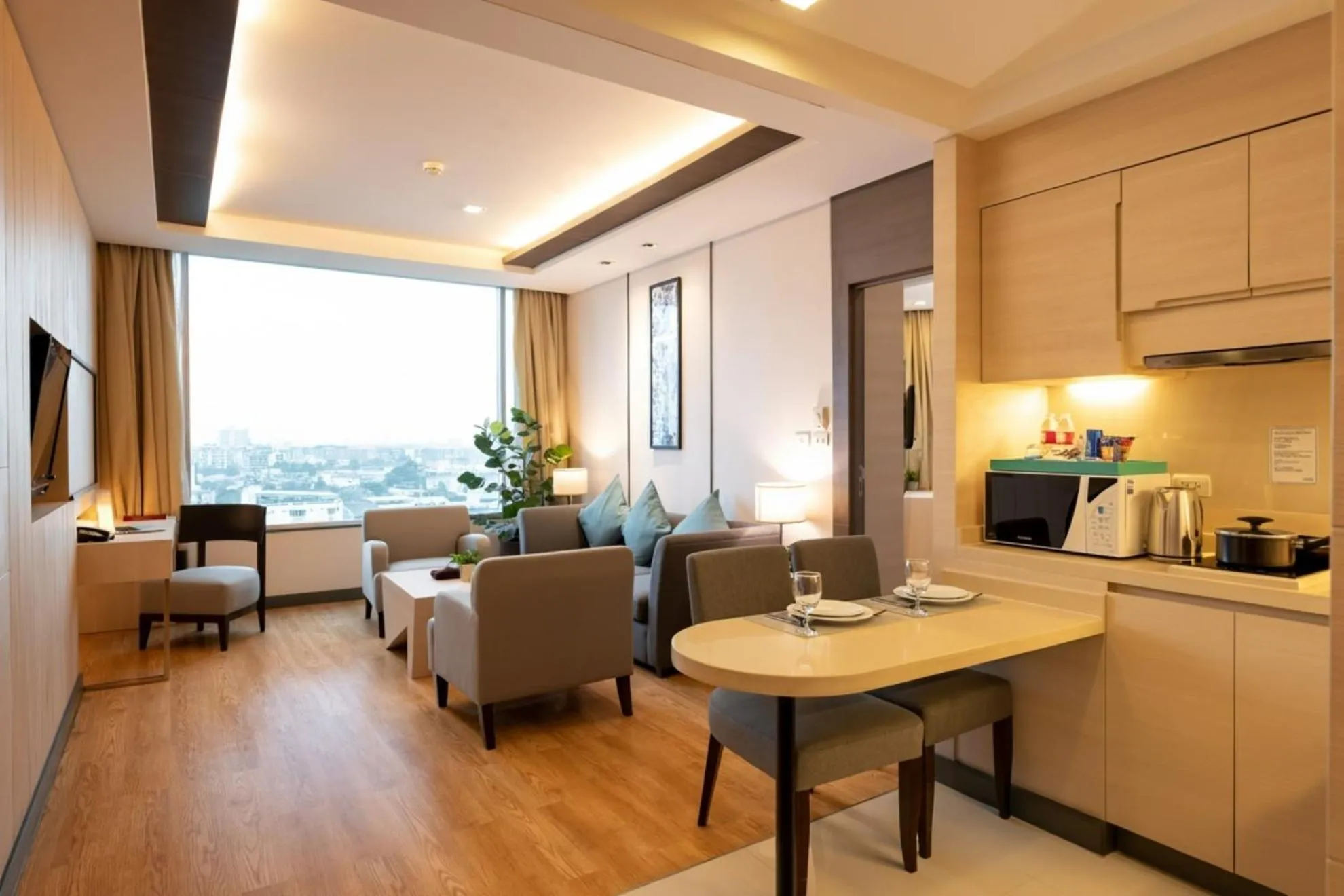 Kitchen or kitchenette in Jasmine Resort Bangkok