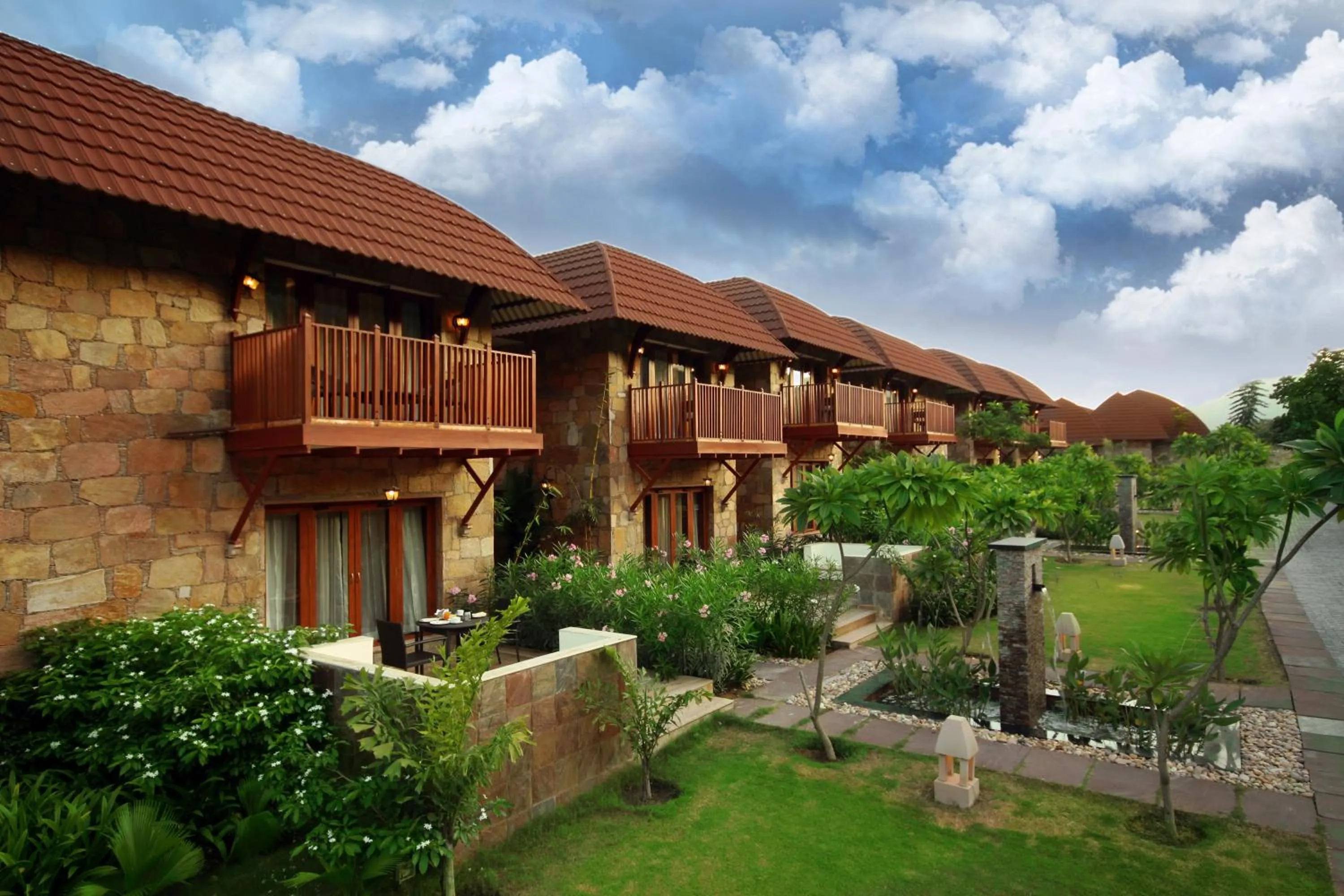 Facade/entrance in Ananta Spa & Resort, Pushkar