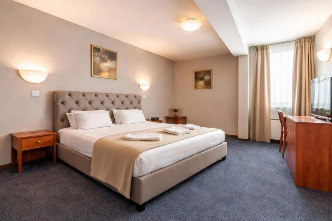 Photo of the whole room, Bed in Sveta Sofia Hotel