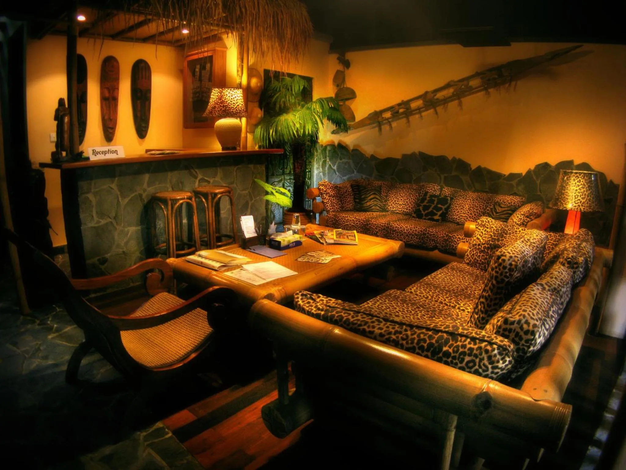 Lobby or reception in Tempat Senang Spa Resort & Restaurant