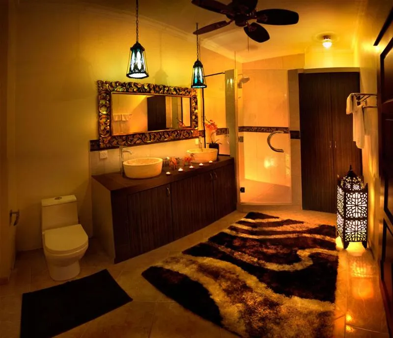 Bathroom in Tempat Senang Spa Resort & Restaurant