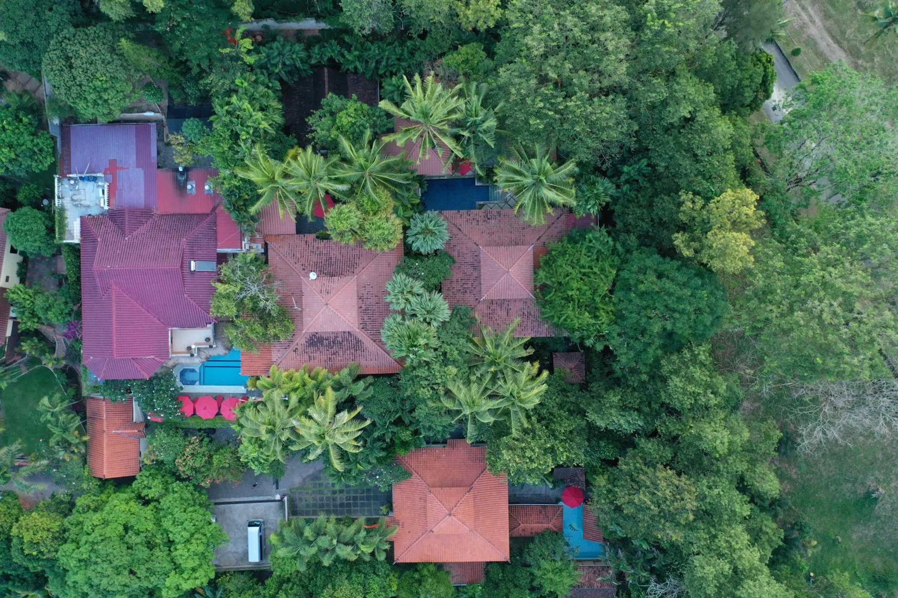 Bird's eye view in Tempat Senang Spa Resort & Restaurant