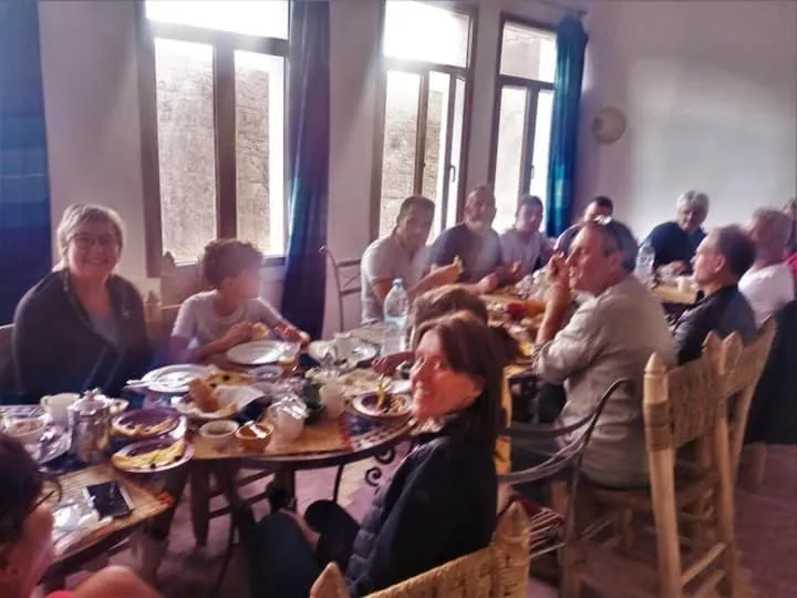 Restaurant/places to eat in Riad Bleu Afriqua