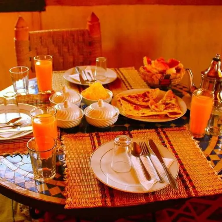 Breakfast in Riad Bleu Afriqua