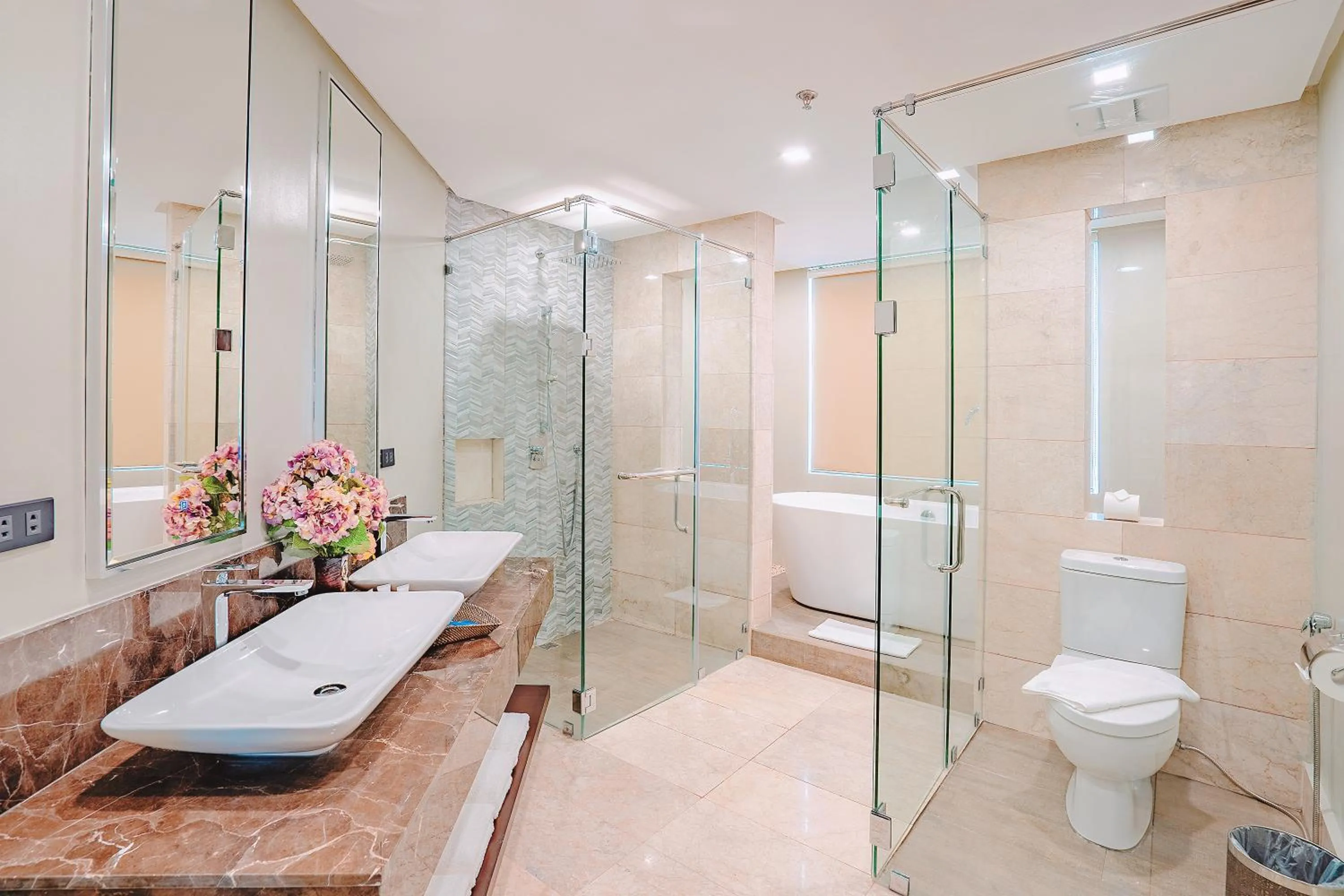 Bathroom in Boracay Ocean Club Beach Resort