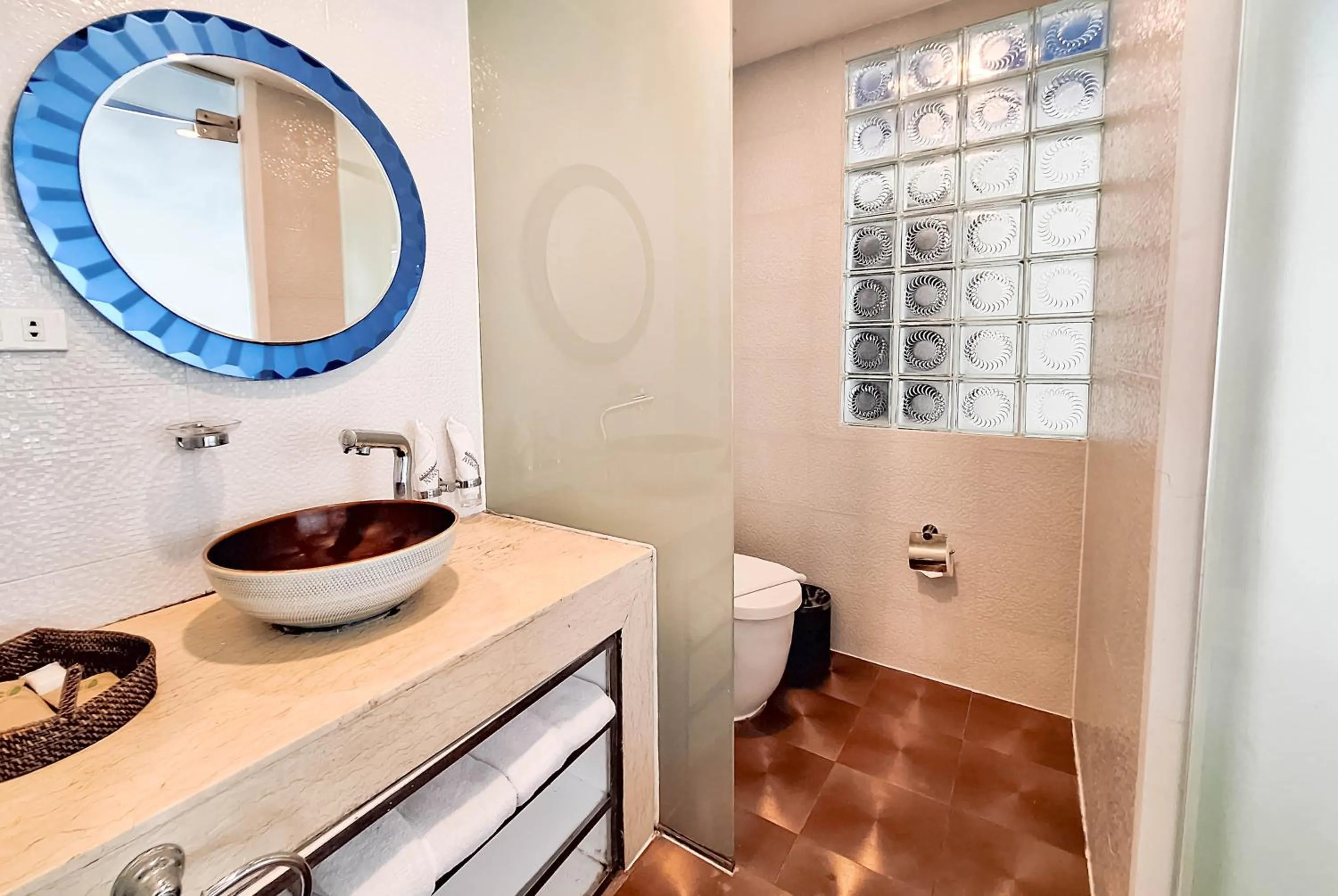 Bathroom in Boracay Ocean Club Beach Resort