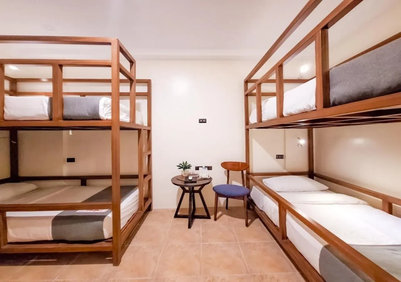 Bed in Boracay Ocean Club Beach Resort