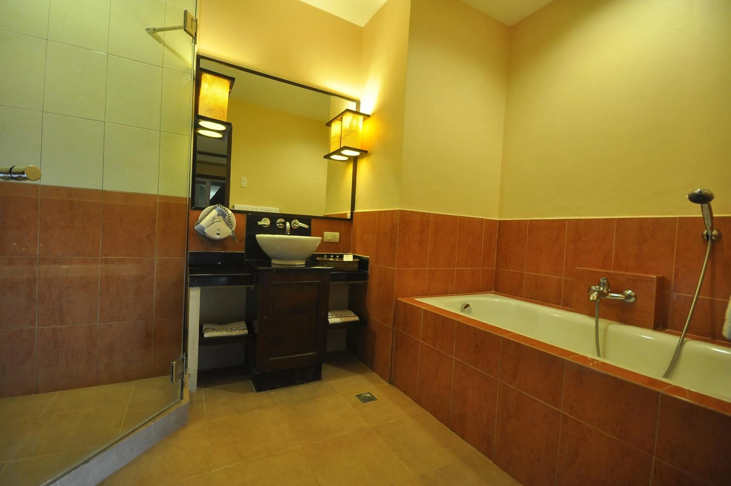 Shower in Boracay Ocean Club Beach Resort