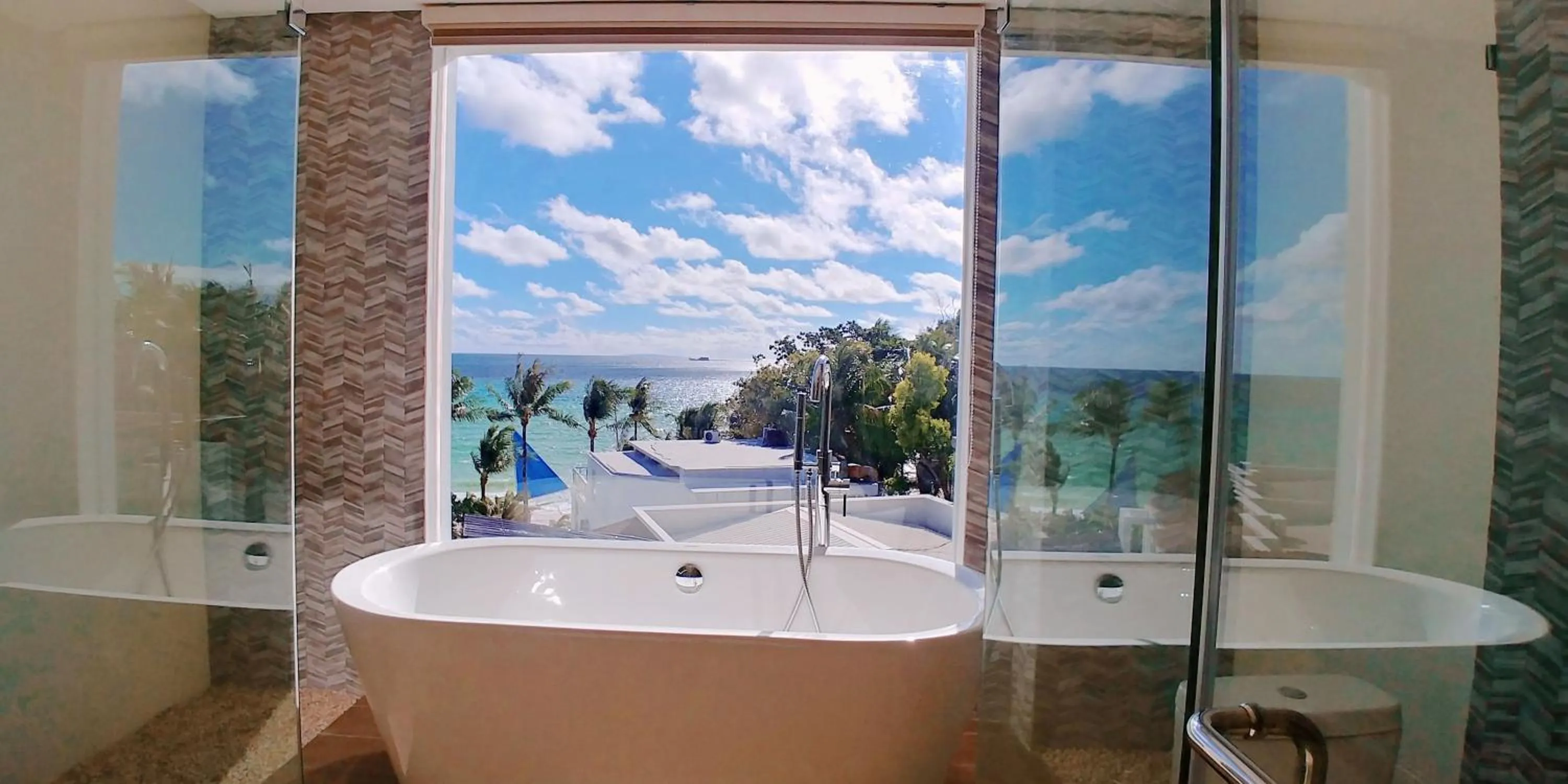 Bathroom in Boracay Ocean Club Beach Resort