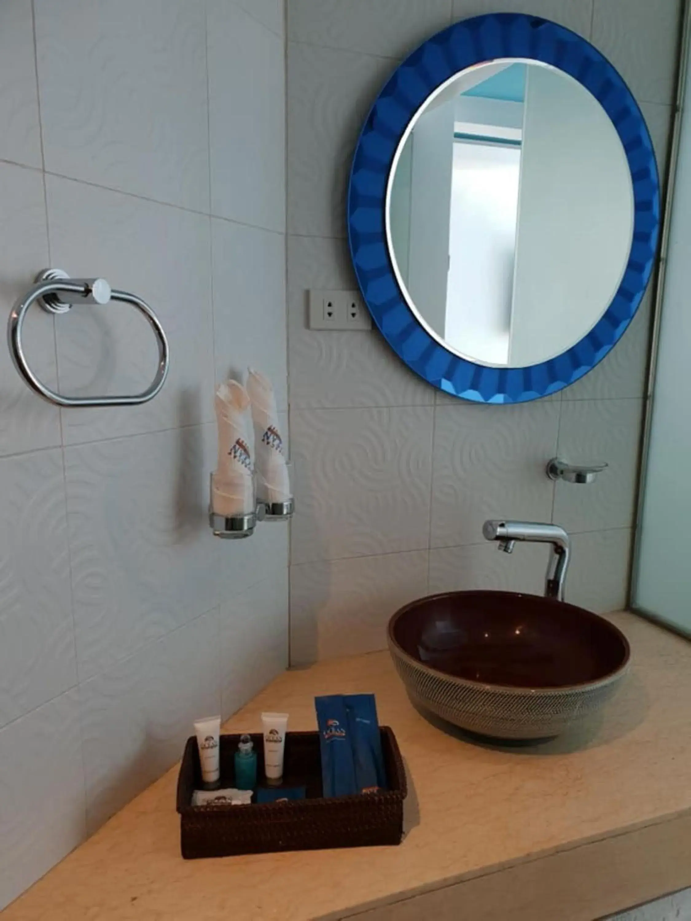 Bathroom in Boracay Ocean Club Beach Resort Bathroom in Boracay Ocean Club Beach Resort