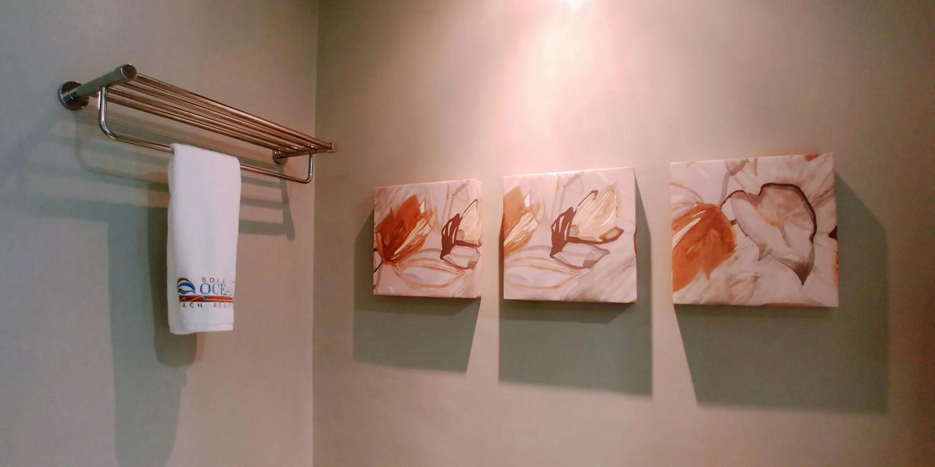 Shower in Boracay Ocean Club Beach Resort