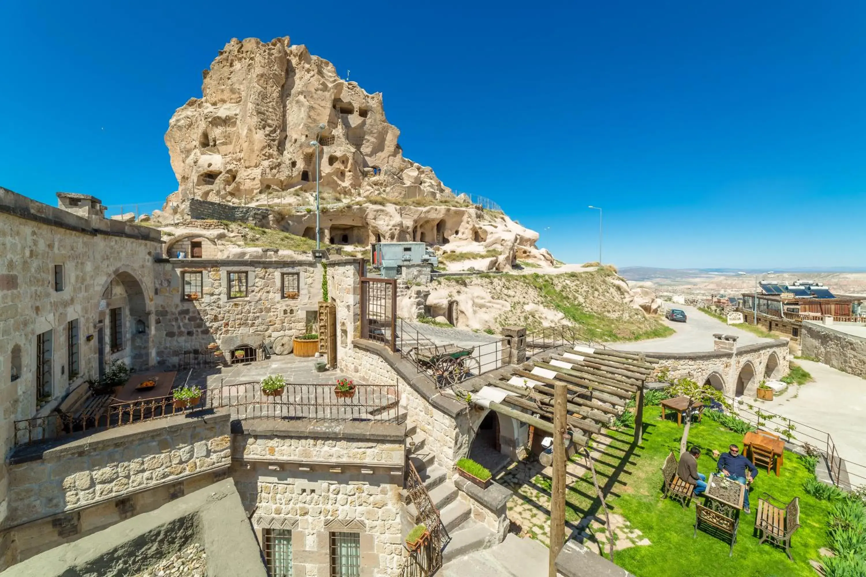 Facade/entrance in Kale Konak Cappadocia Facade/entrance in Kale Konak Cappadocia