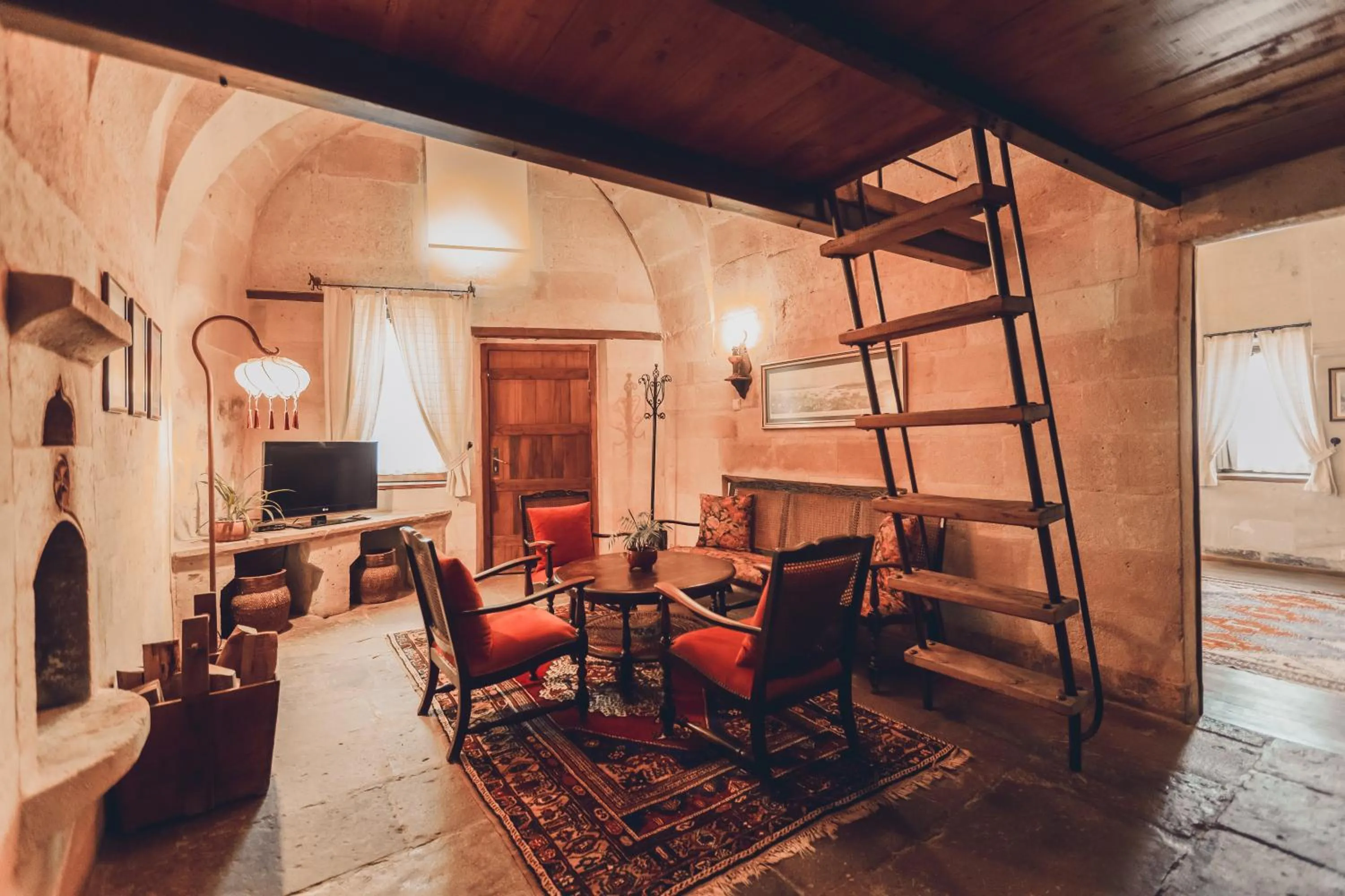 Seating area in Kale Konak Cappadocia