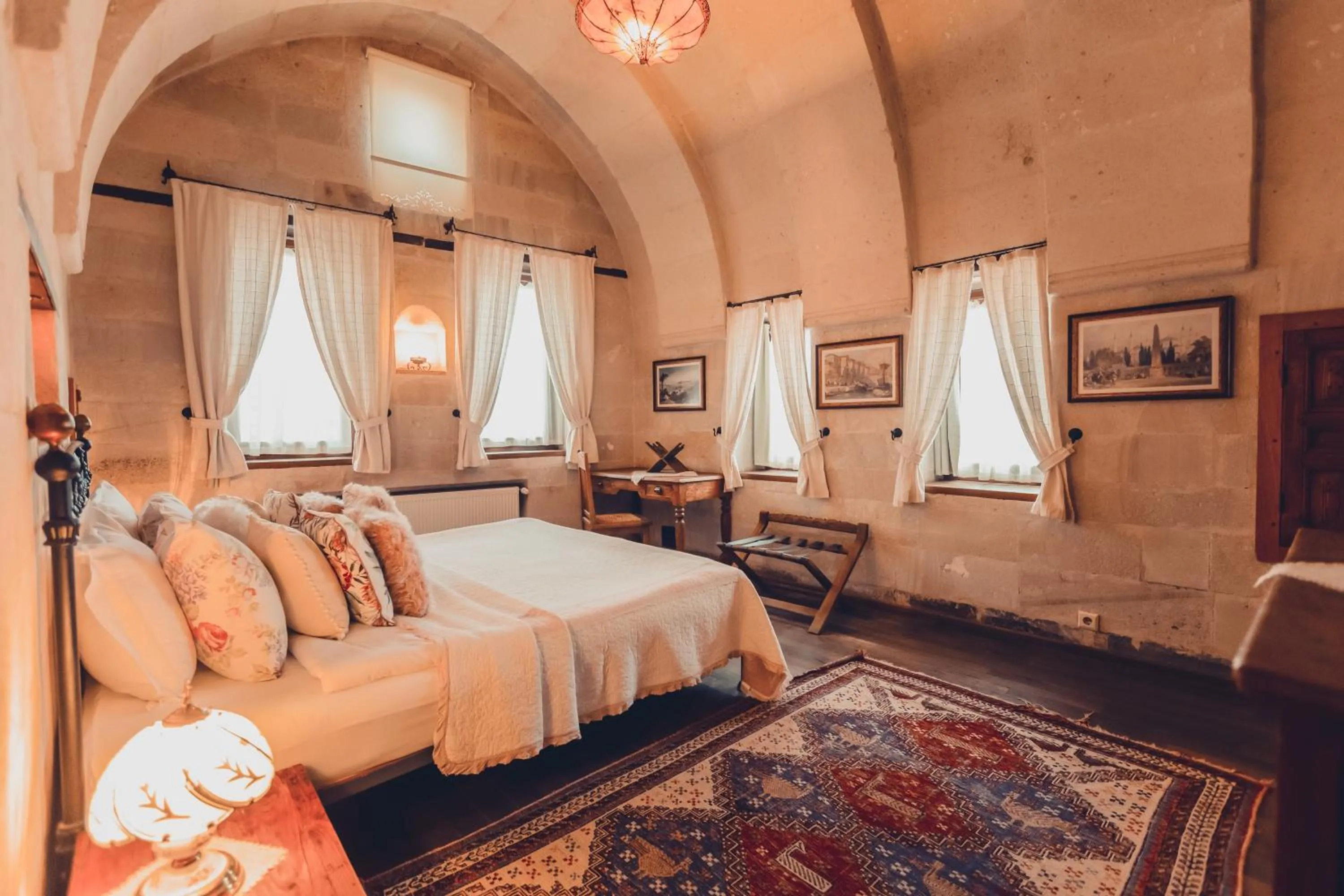 Bedroom, Bed in Kale Konak Cappadocia