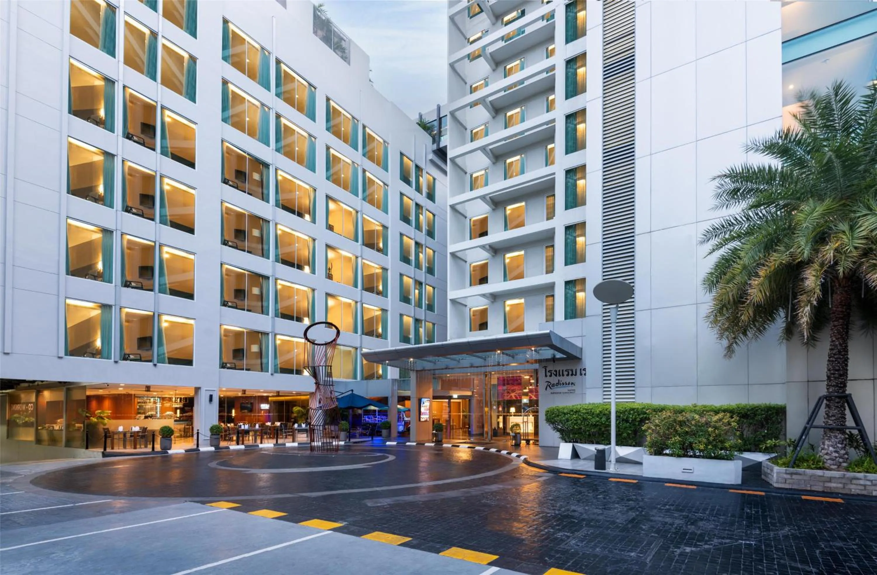 Property building in Radisson Suites Bangkok Sukhumvit