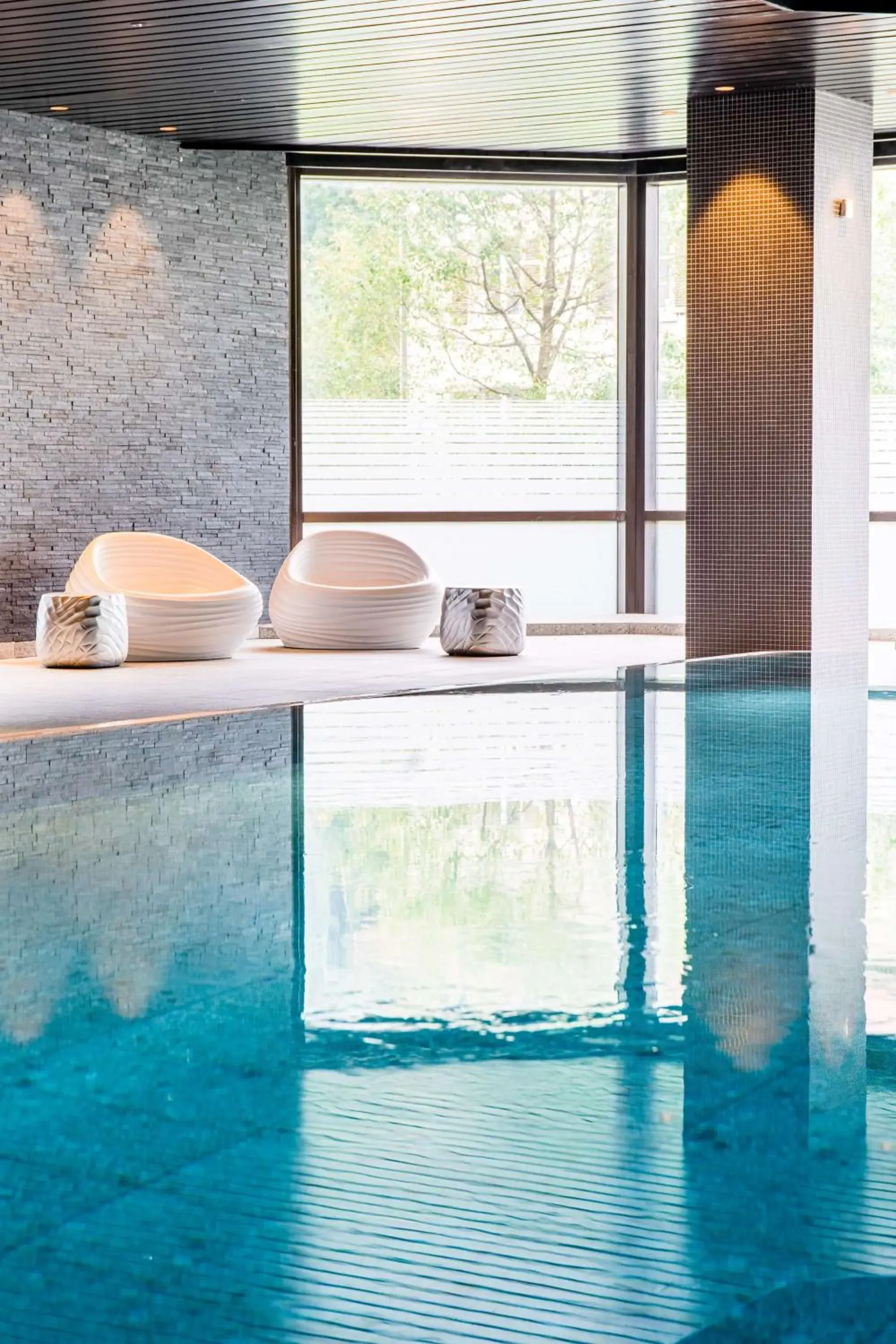 Pool view in Best Western Premier Central Hotel Leonhard Pool view in Best Western Premier Central Hotel Leonhard