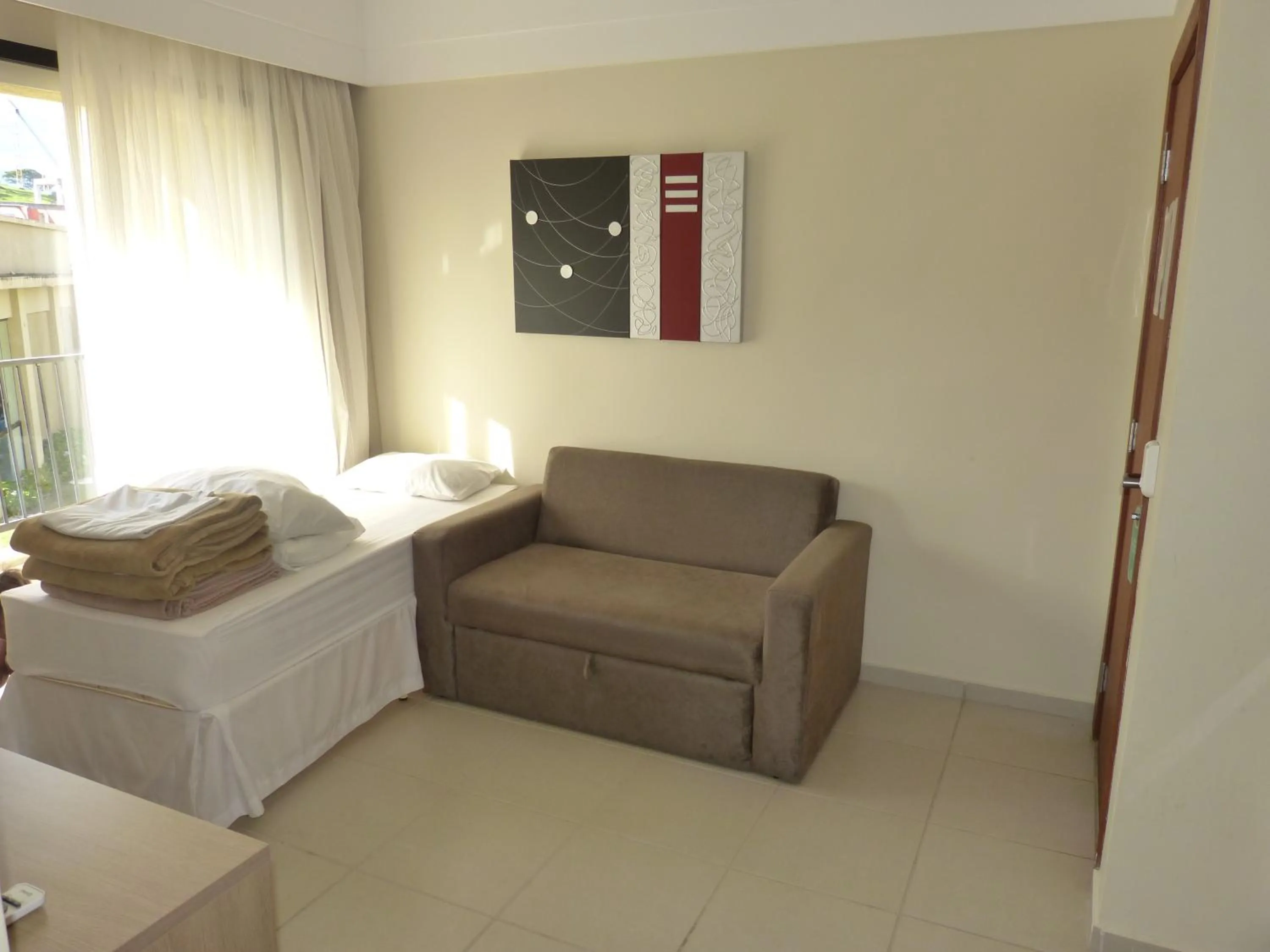 Bed in Aldeia das Águas Park Resort - Flat Quartier