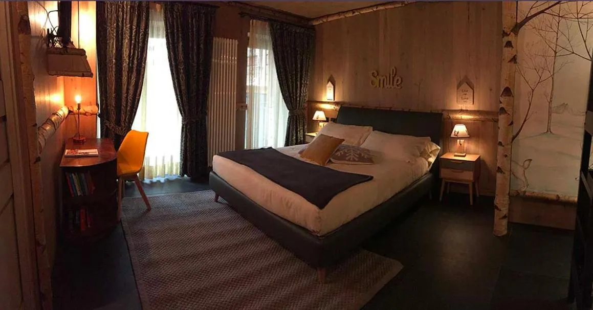 Bed in Hotel Letterario Locanda Collomb